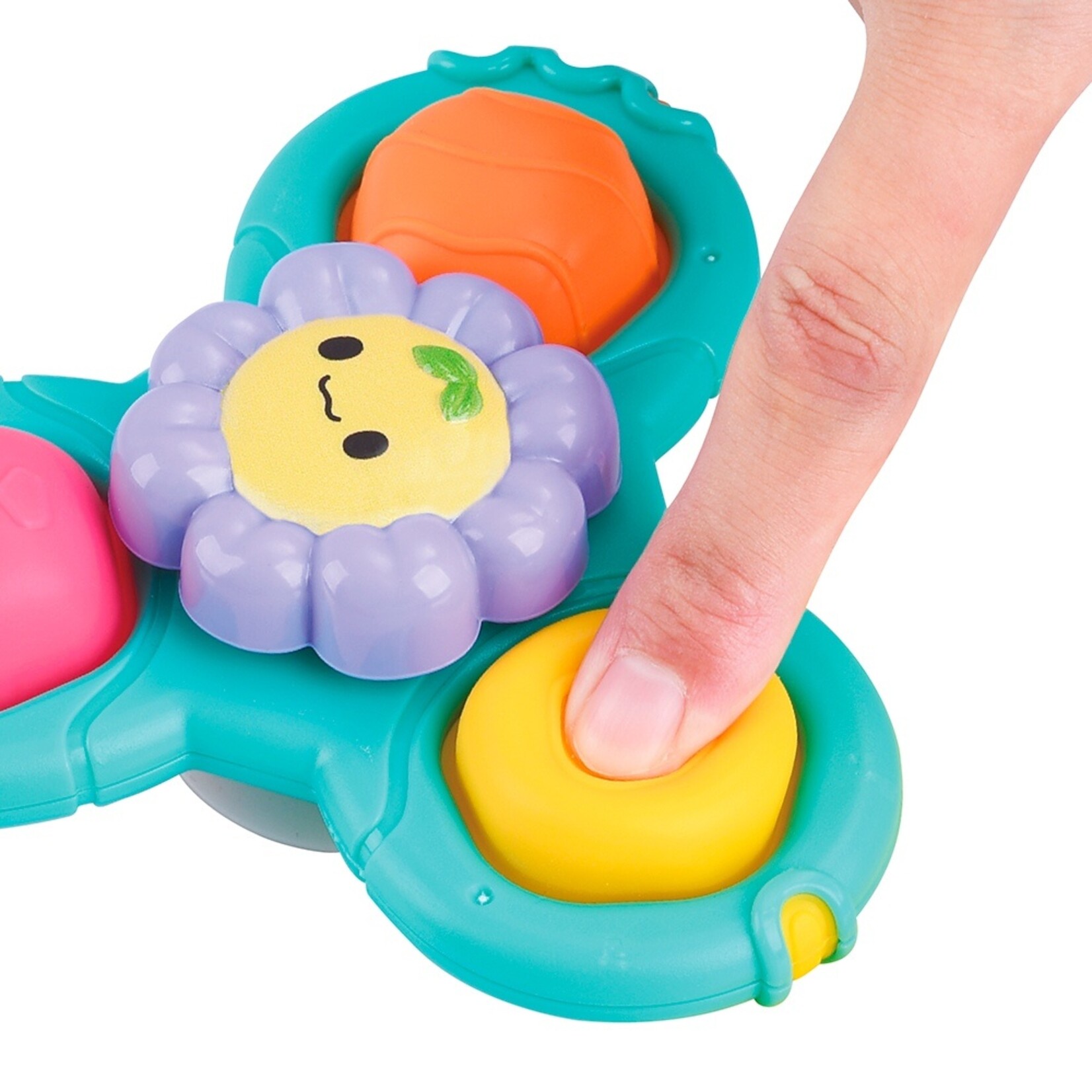 Trio de toupies à ventouse