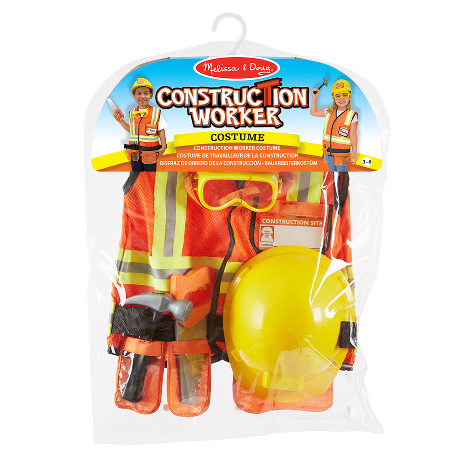 Melissa & Doug Costume de construction
