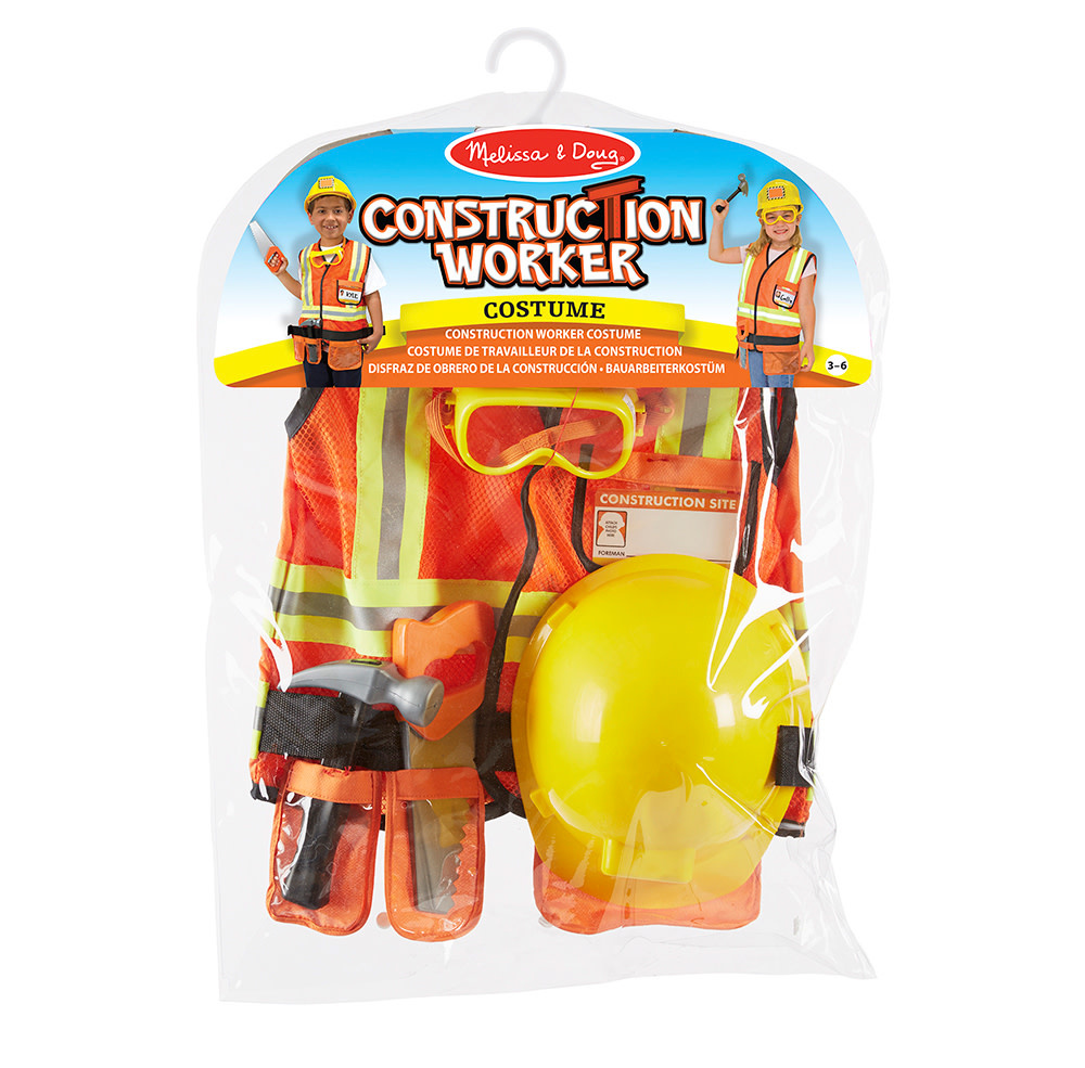 Melissa & Doug Costume de construction