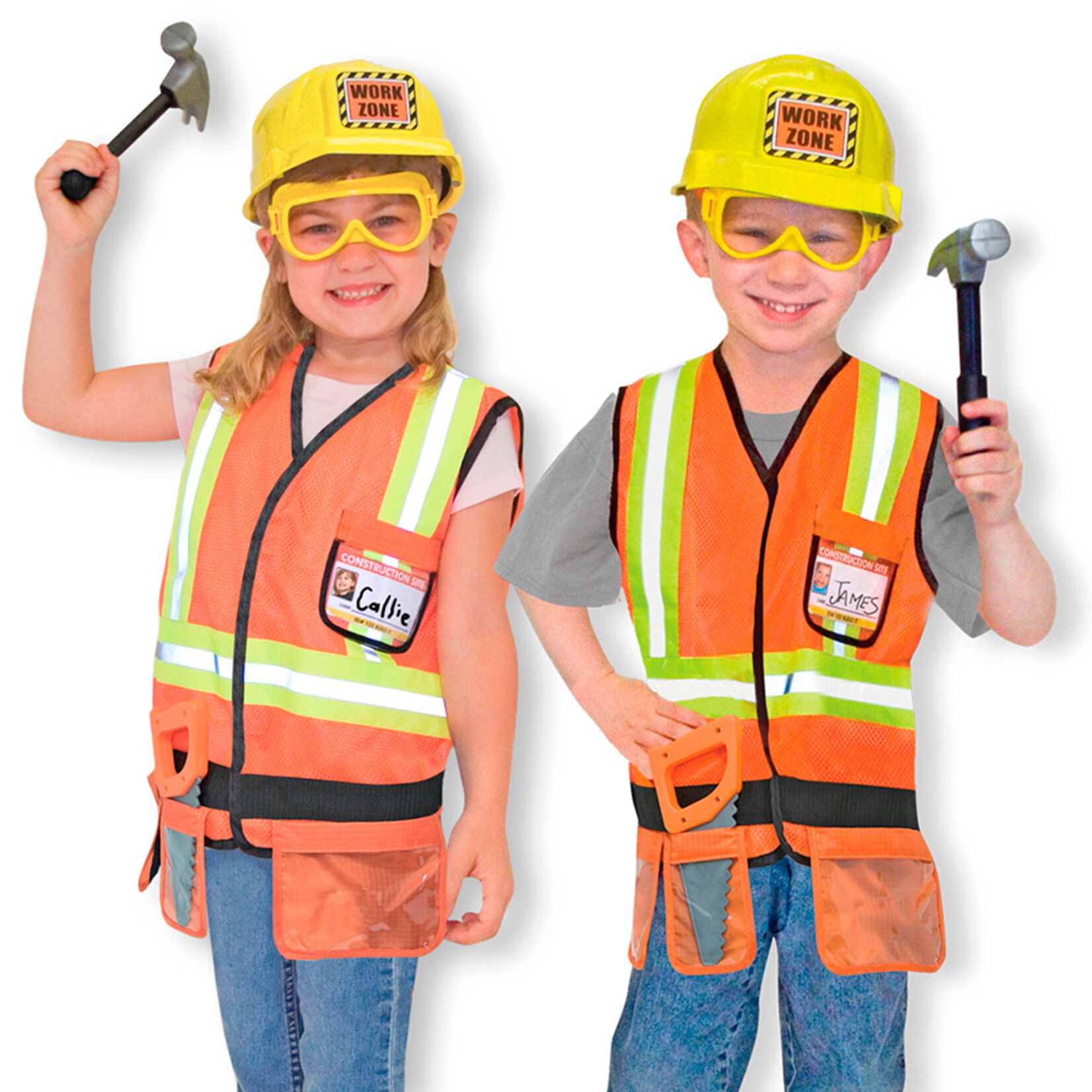 Melissa & Doug Costume de construction
