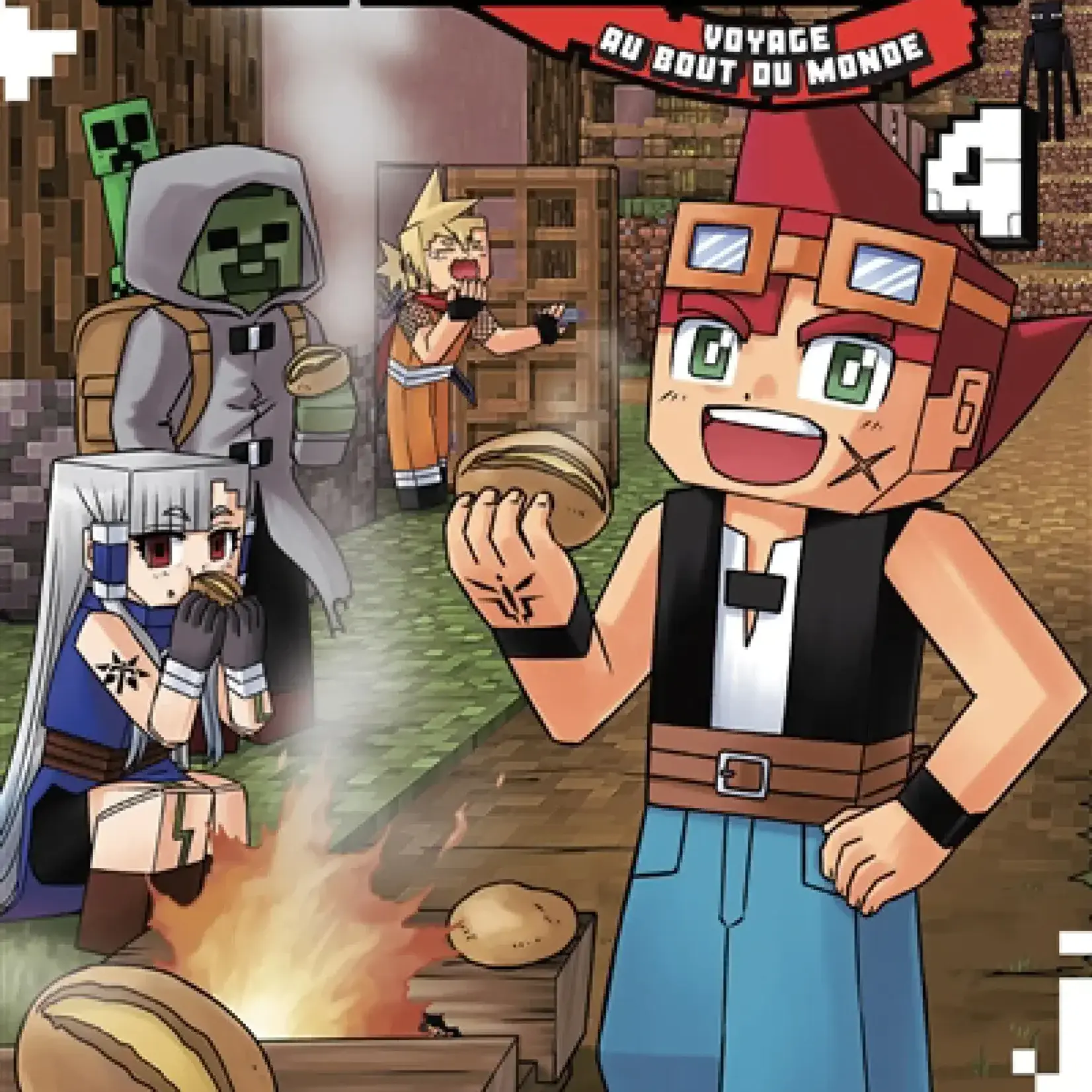 Nobi-Nobi Manga - Minecraft - Voyage au bout du monde - Tome 04