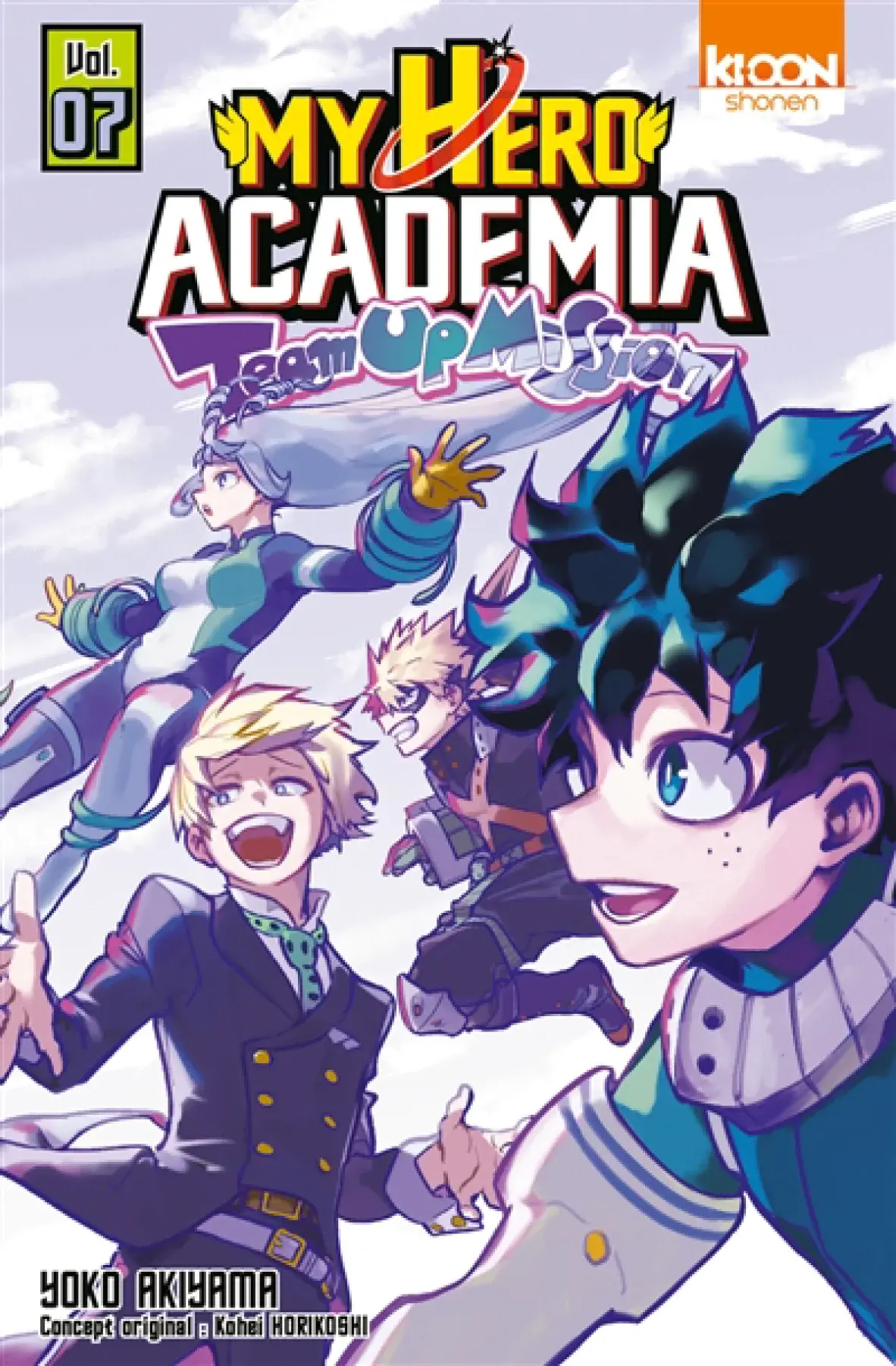 Ki-oon Manga - My Hero Academia - Team Up Mission Tome 07