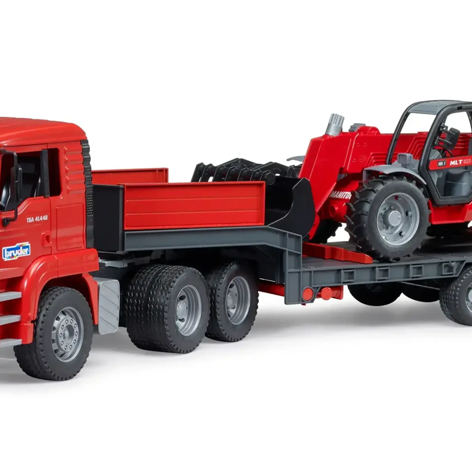 Bruder Bruder 02774 - MAN TGA Loader truck with Manitou Loader