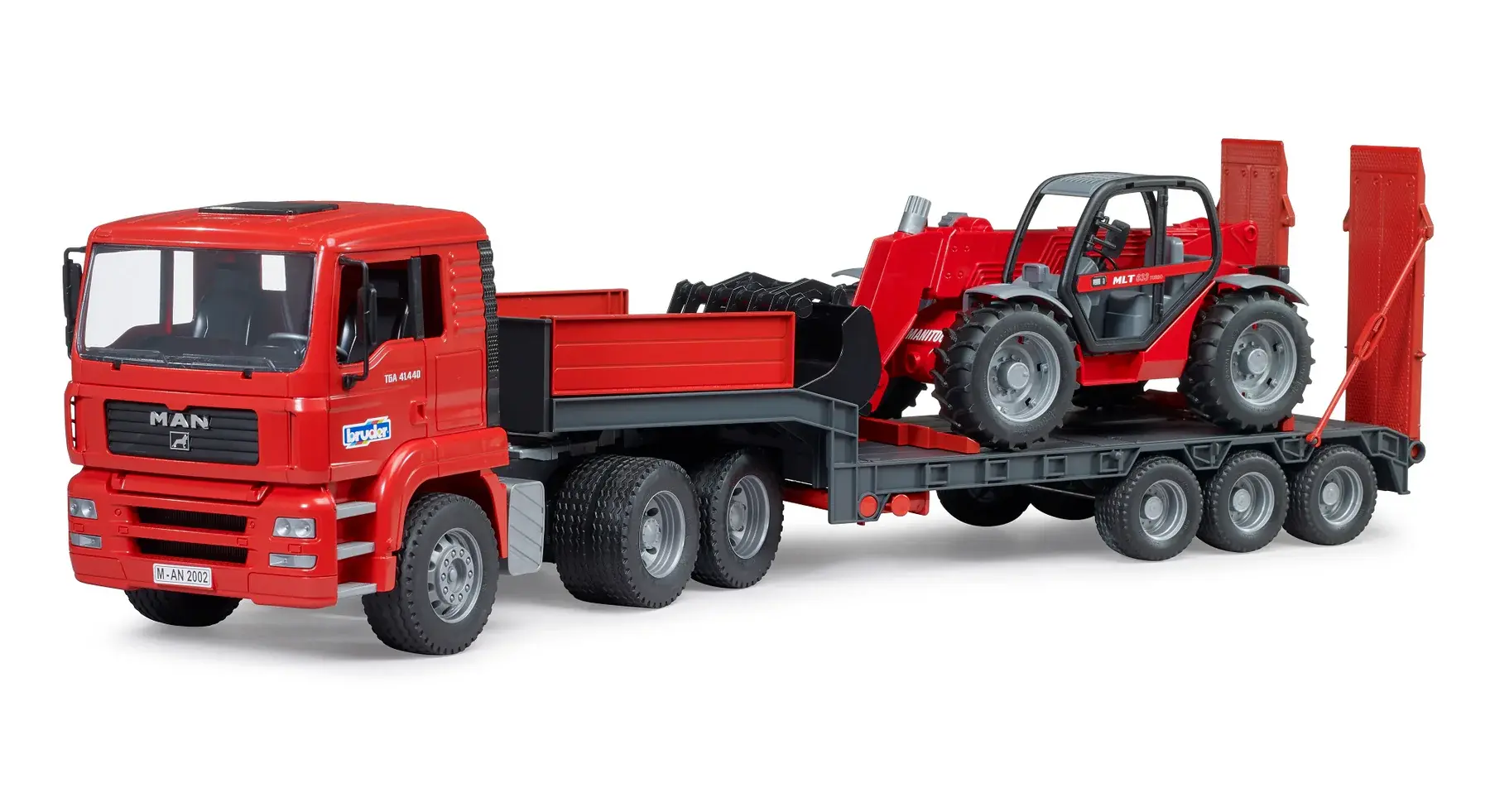 Bruder Bruder 02774 - MAN TGA Loader truck with Manitou Loader