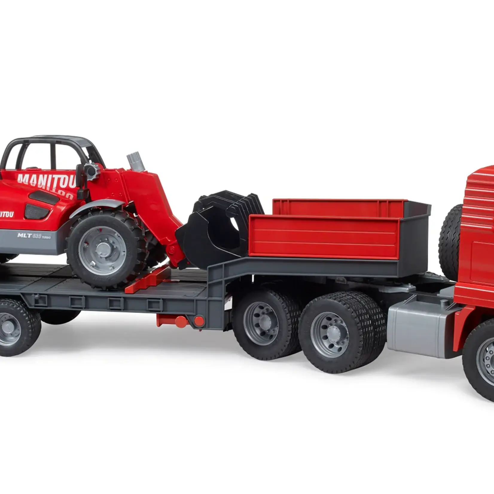 Bruder Bruder 02774 - MAN TGA Loader truck with Manitou Loader