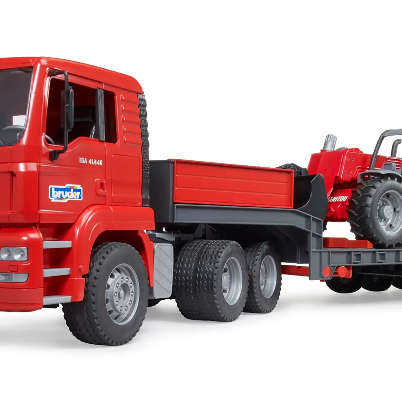 Bruder Bruder 02774 - MAN TGA Loader truck with Manitou Loader