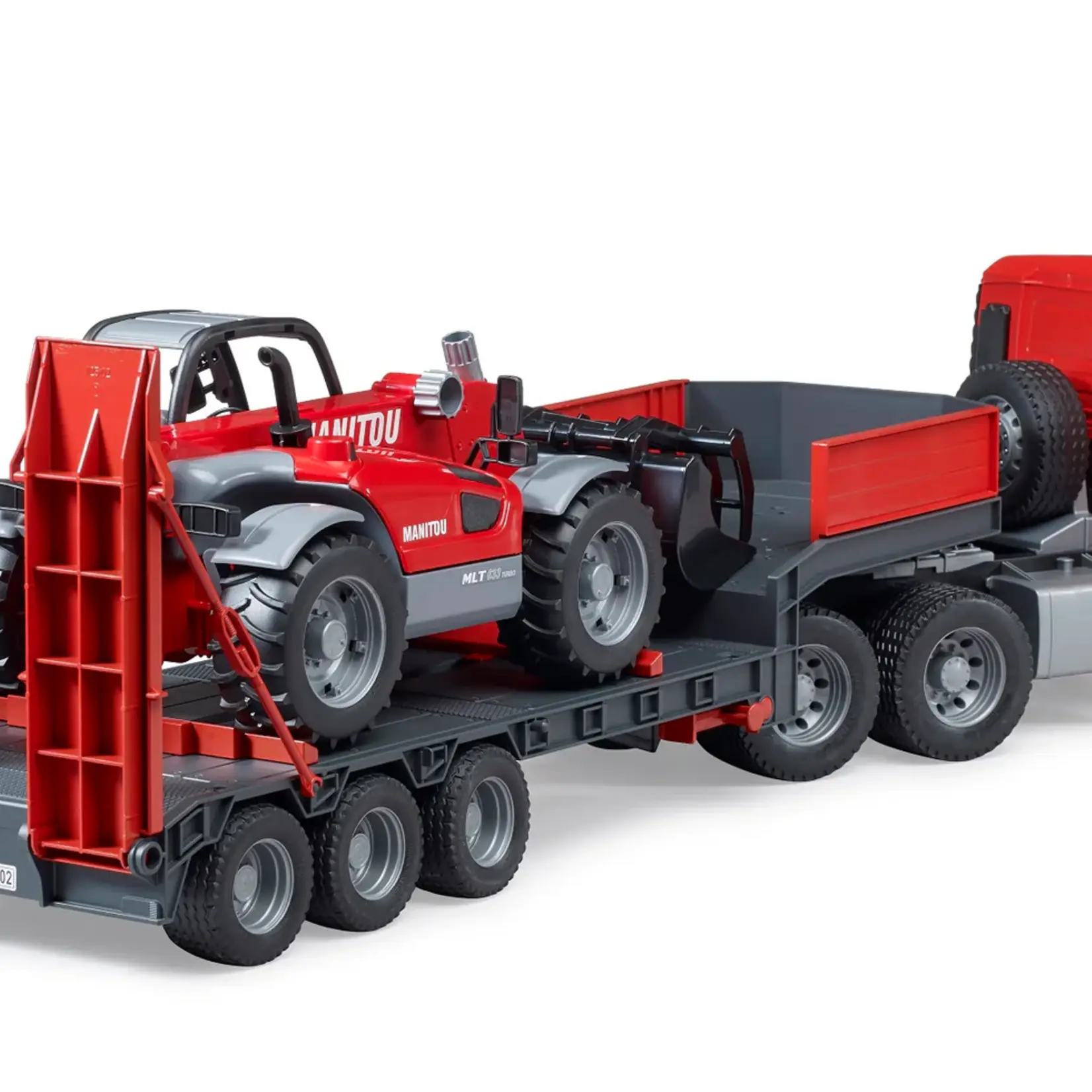 Bruder Bruder 02774 - MAN TGA Loader truck with Manitou Loader