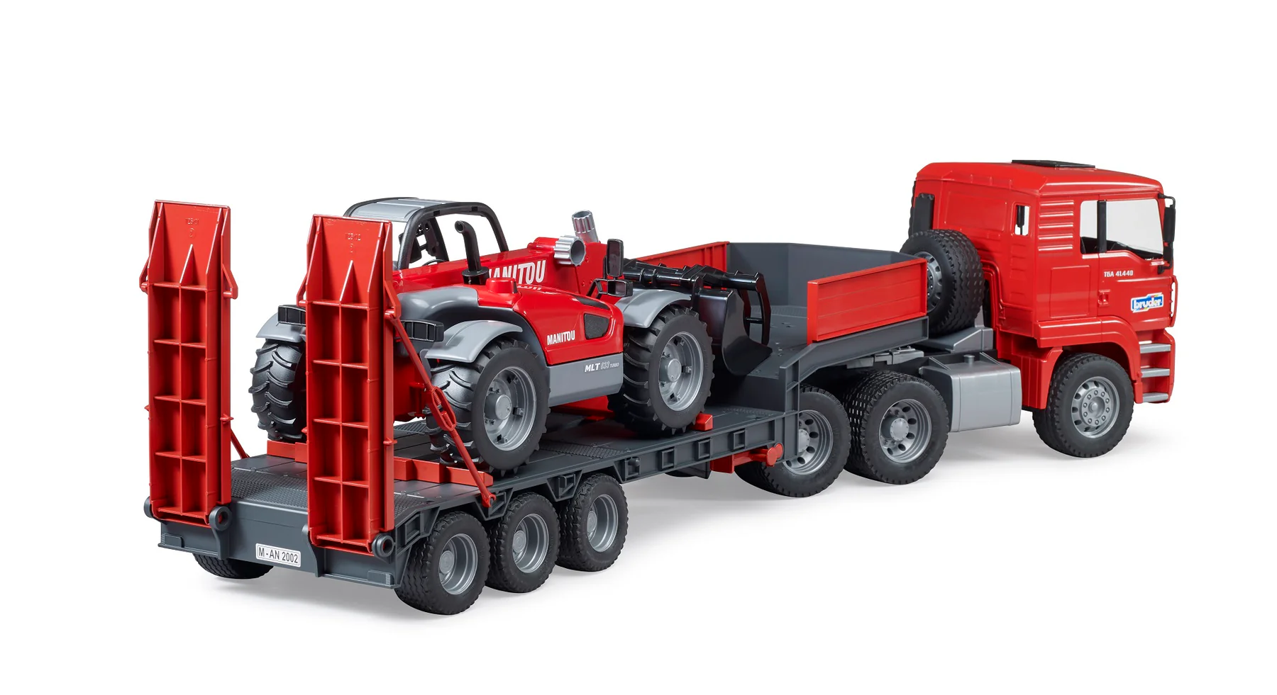Bruder Bruder 02774 - MAN TGA Loader truck with Manitou Loader