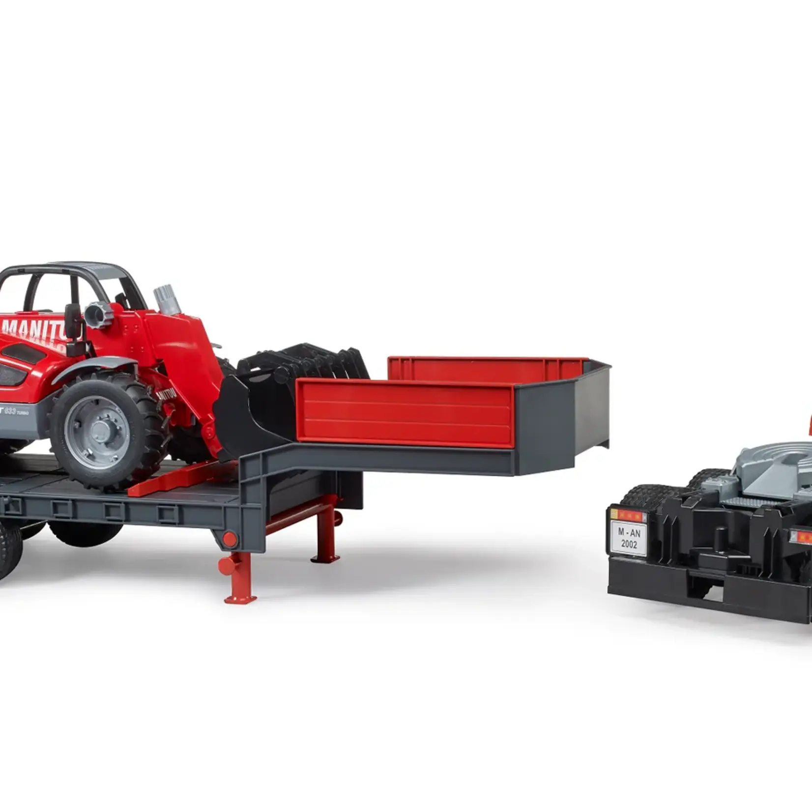 Bruder Bruder 02774 - MAN TGA Loader truck with Manitou Loader