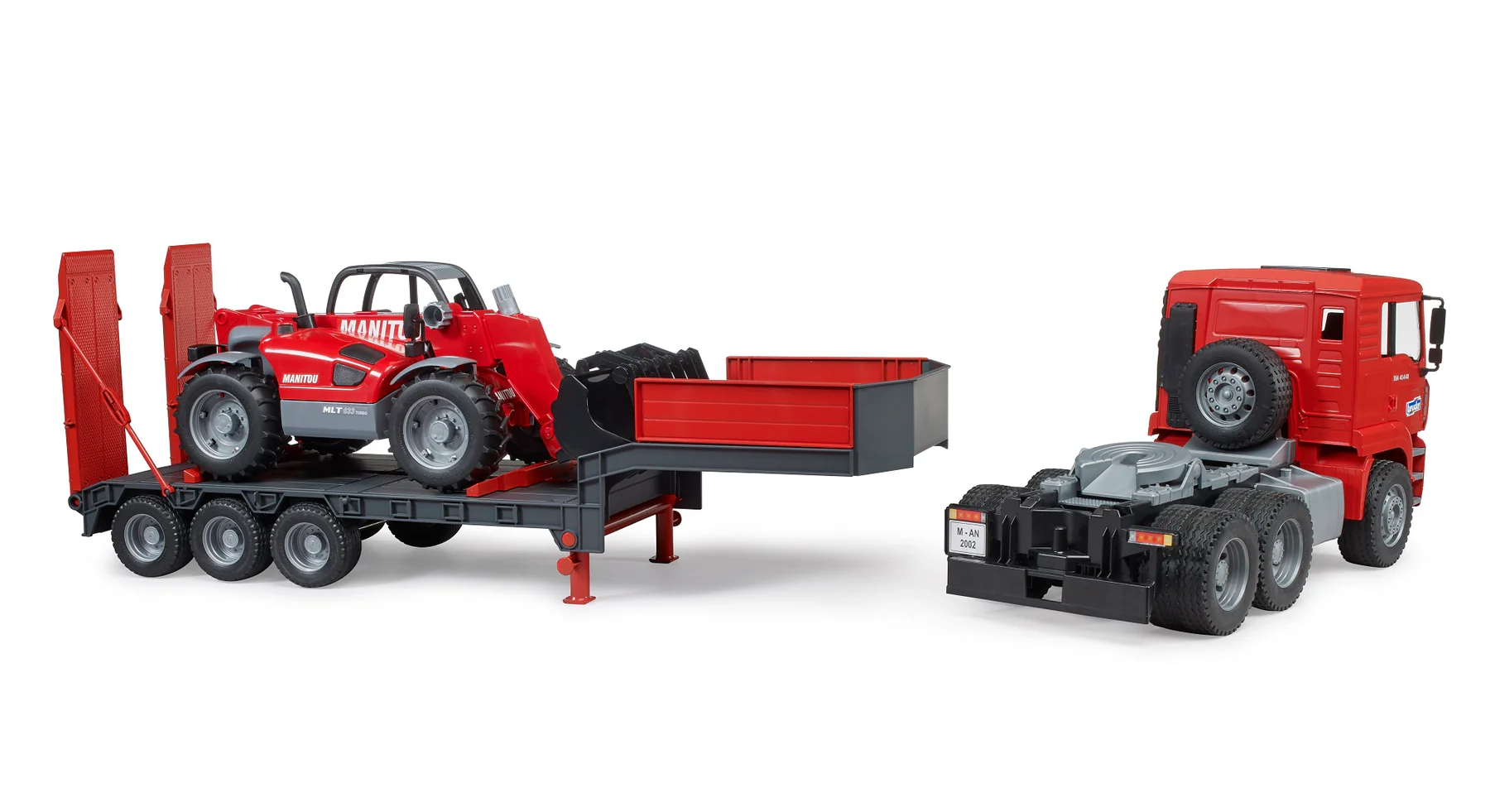 Bruder Bruder 02774 - MAN TGA Loader truck with Manitou Loader