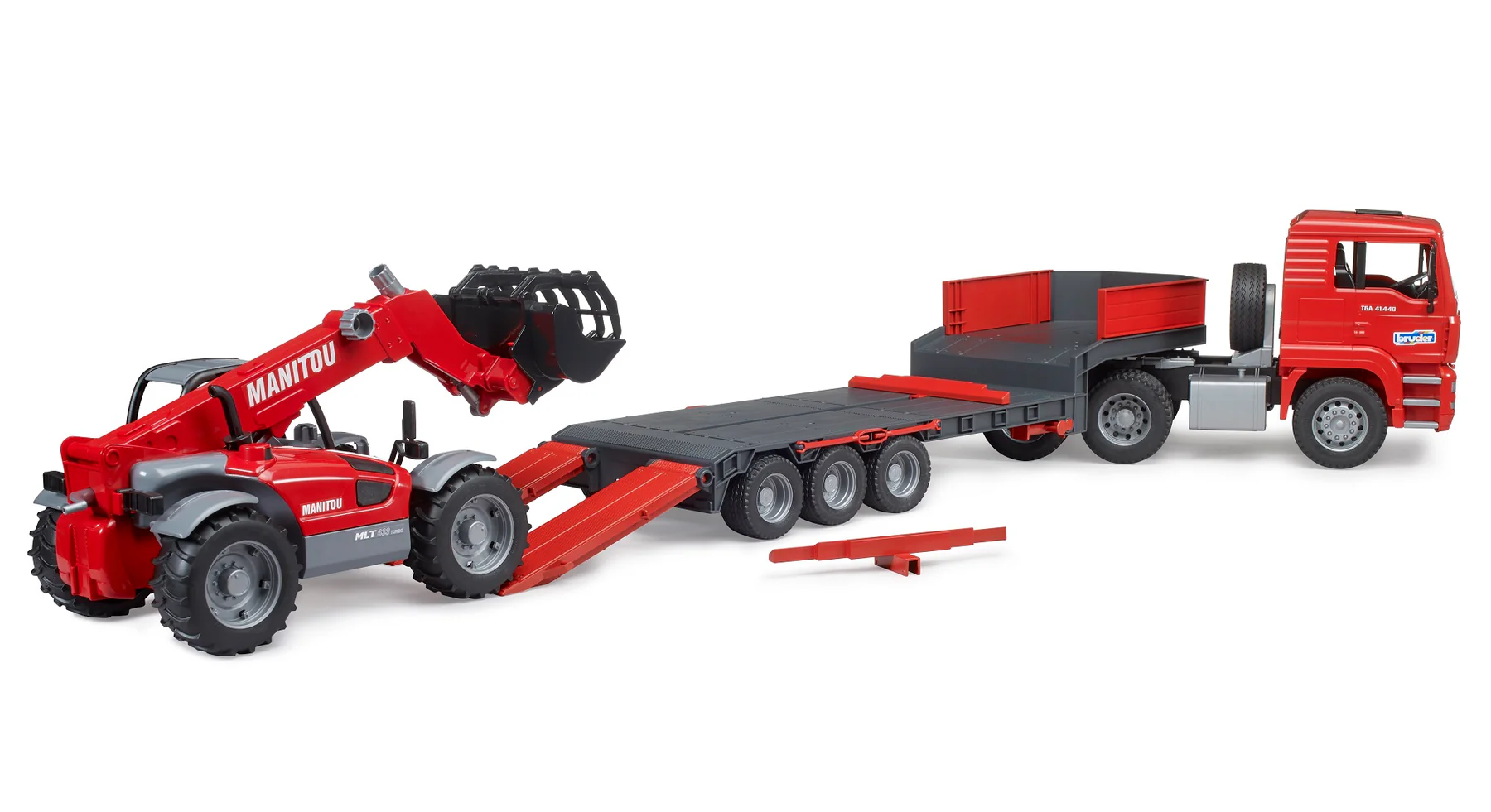 Bruder Bruder 02774 - MAN TGA Loader truck with Manitou Loader
