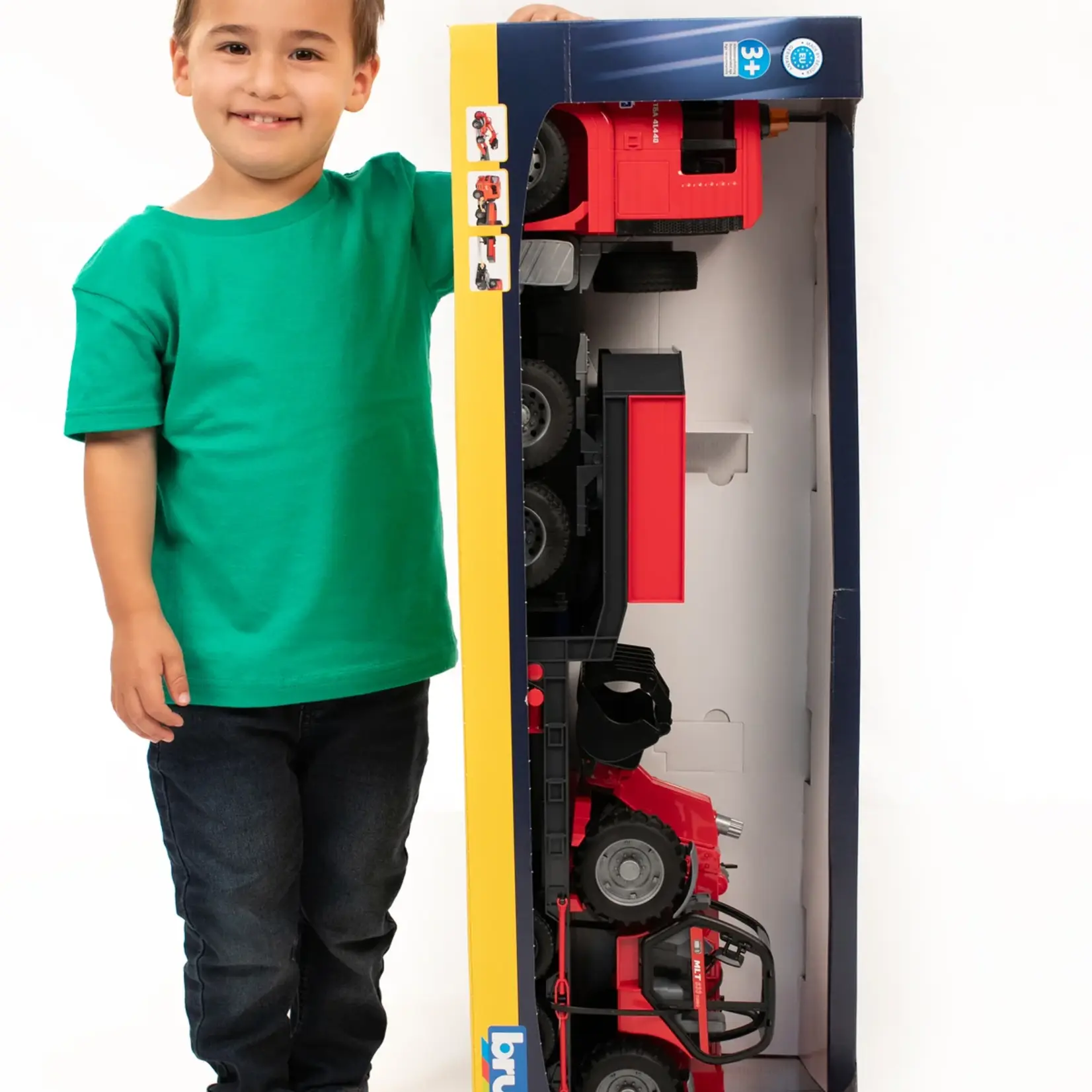 Bruder Bruder 02774 - MAN TGA Loader truck with Manitou Loader