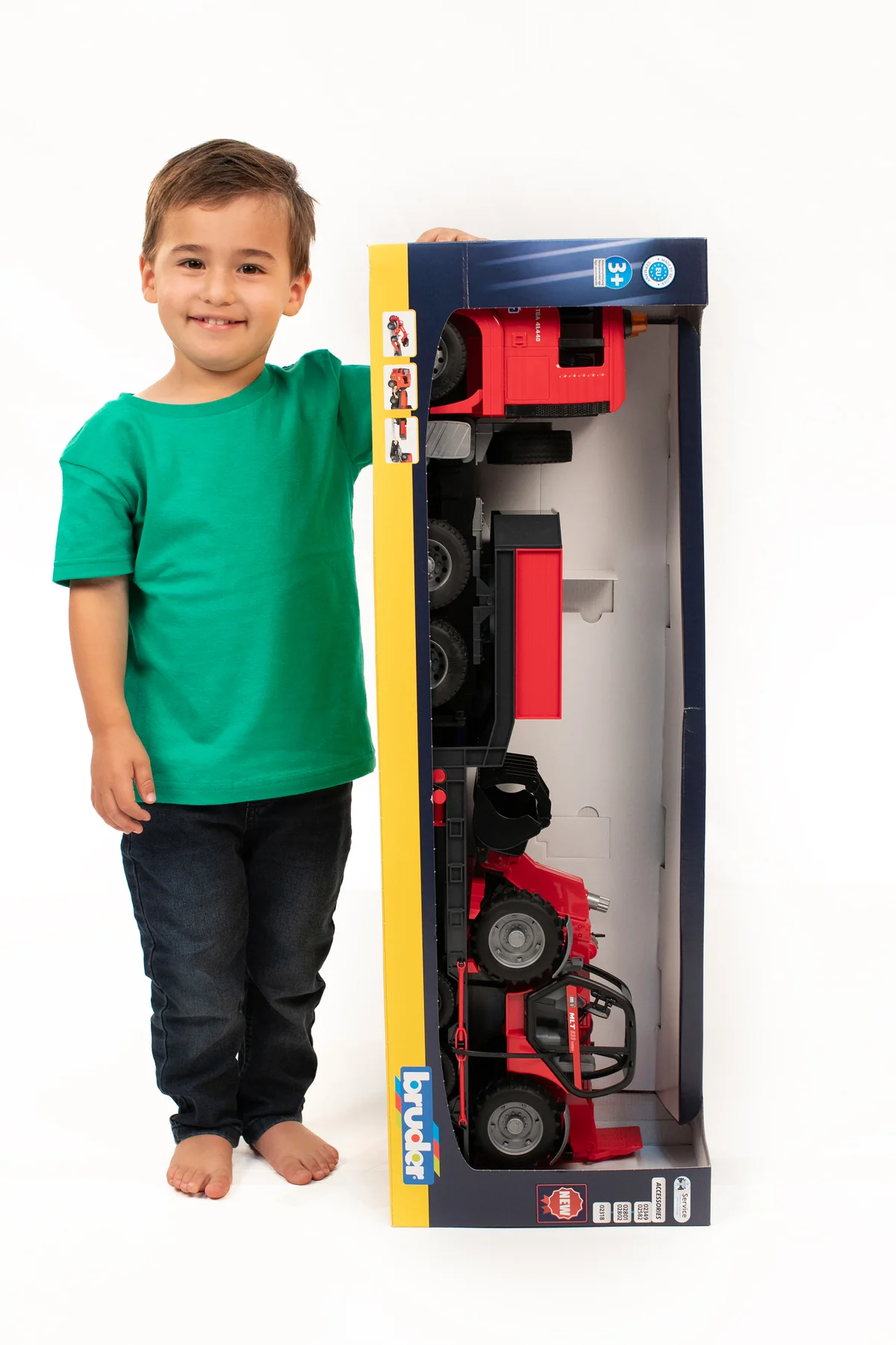 Bruder Bruder 02774 - MAN TGA Loader truck with Manitou Loader