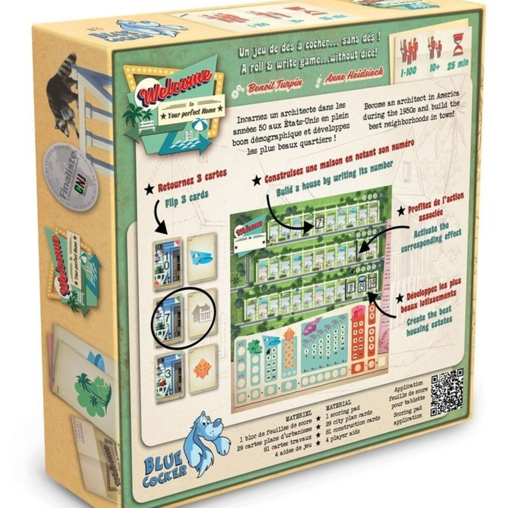 Blue Cocker Welcome to... Your perfect home (BIL)