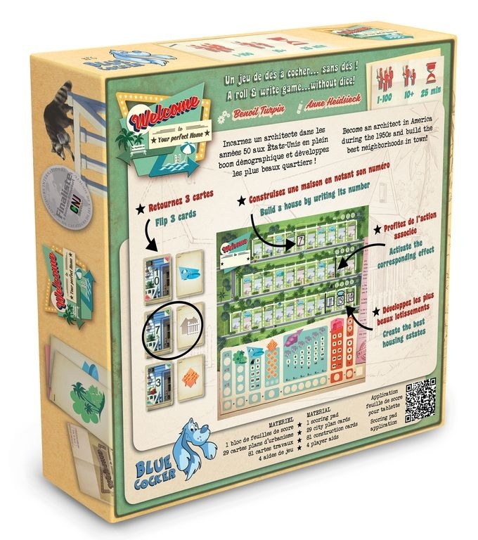 Blue Cocker Welcome to... Your perfect home (BIL)