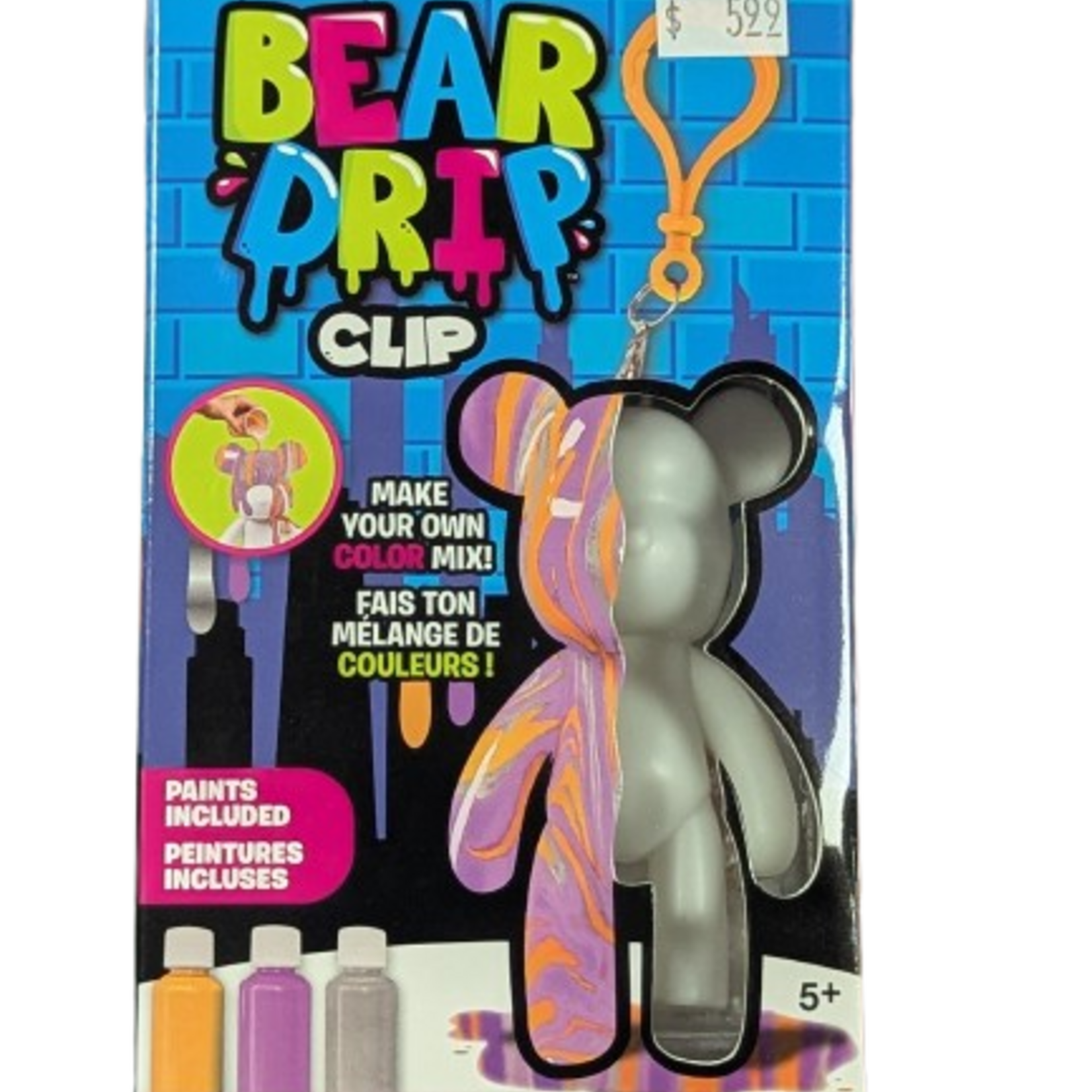 Ricochet Bear Drip avec clip