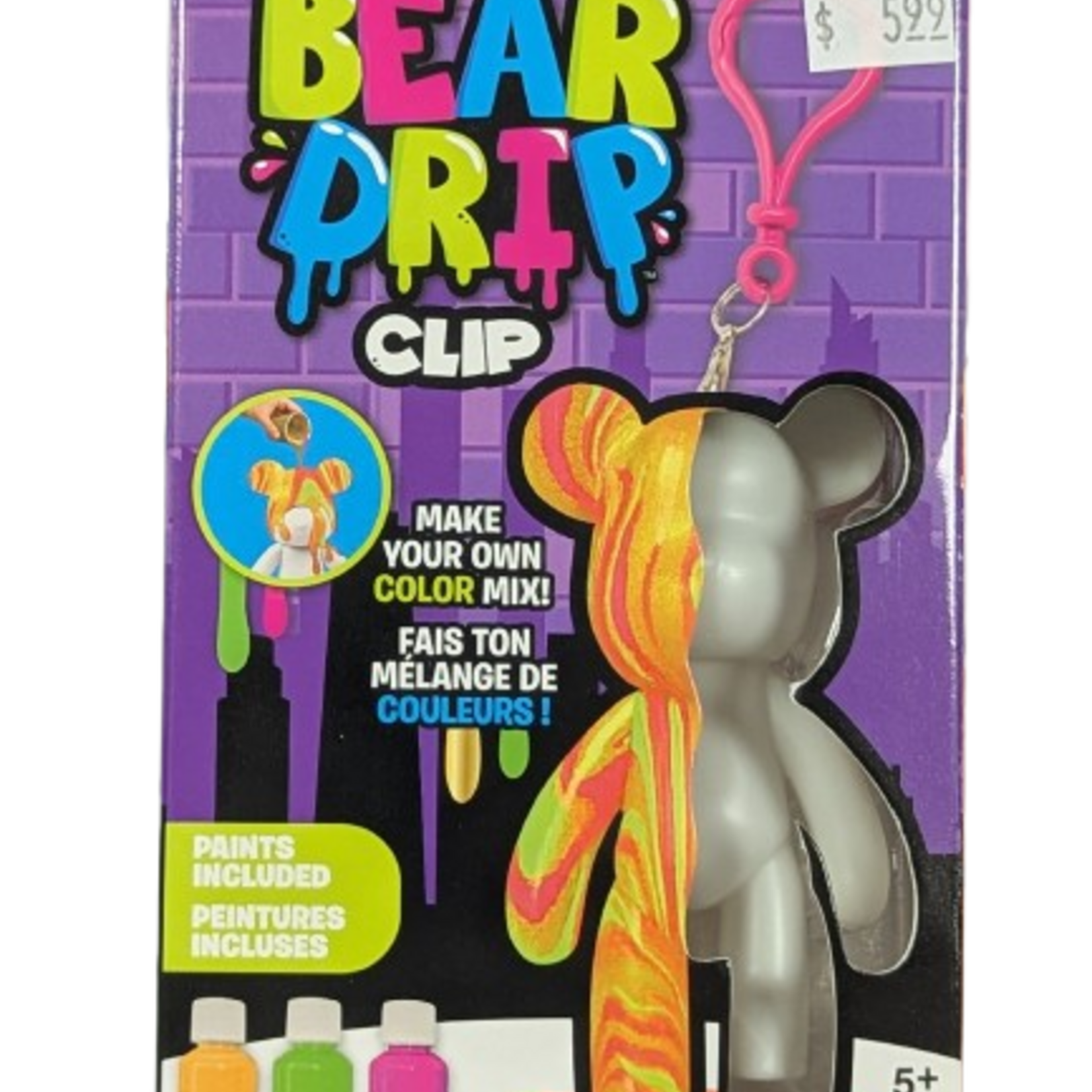 Ricochet Bear Drip avec clip