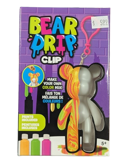 Ricochet Bear Drip avec clip