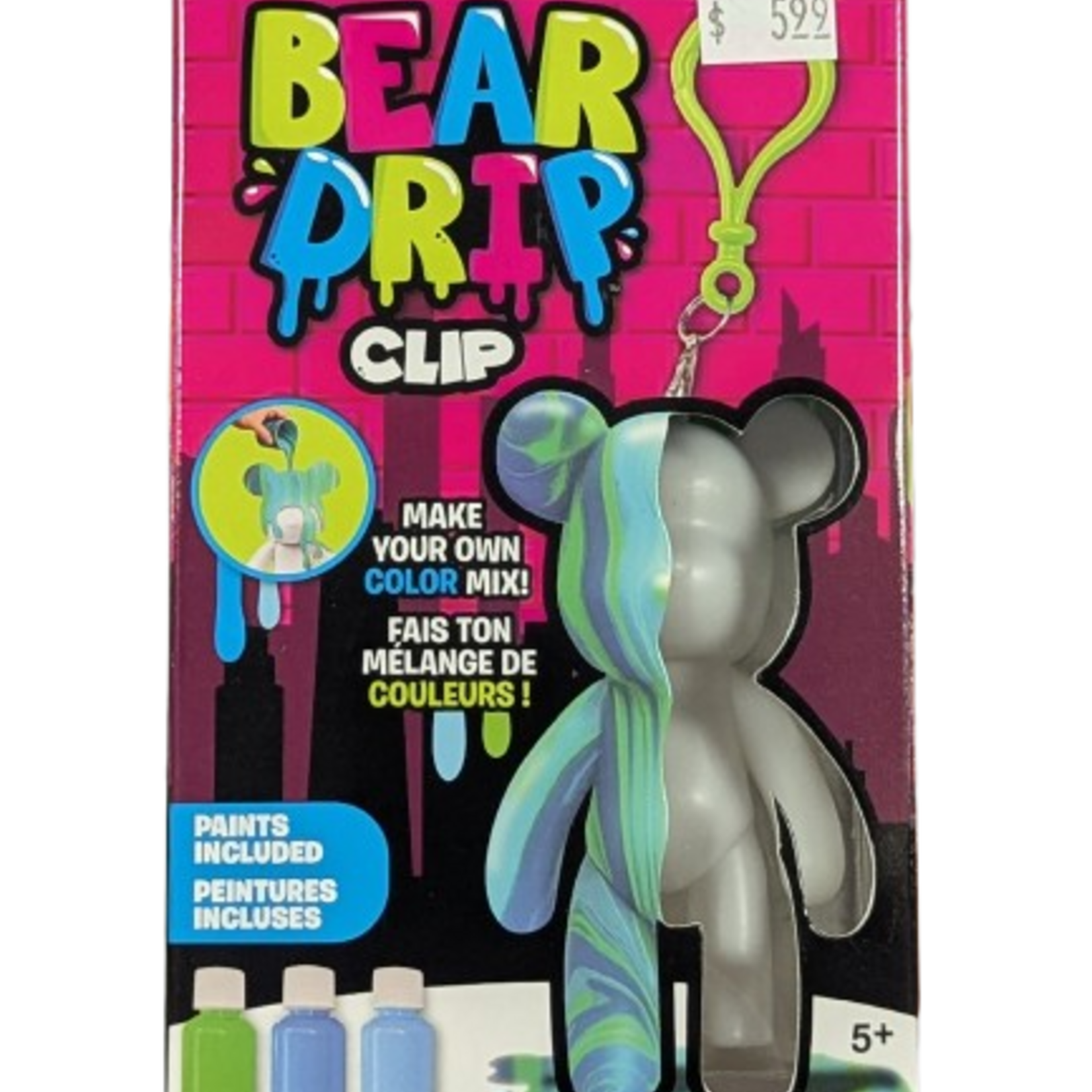 Ricochet Bear Drip avec clip