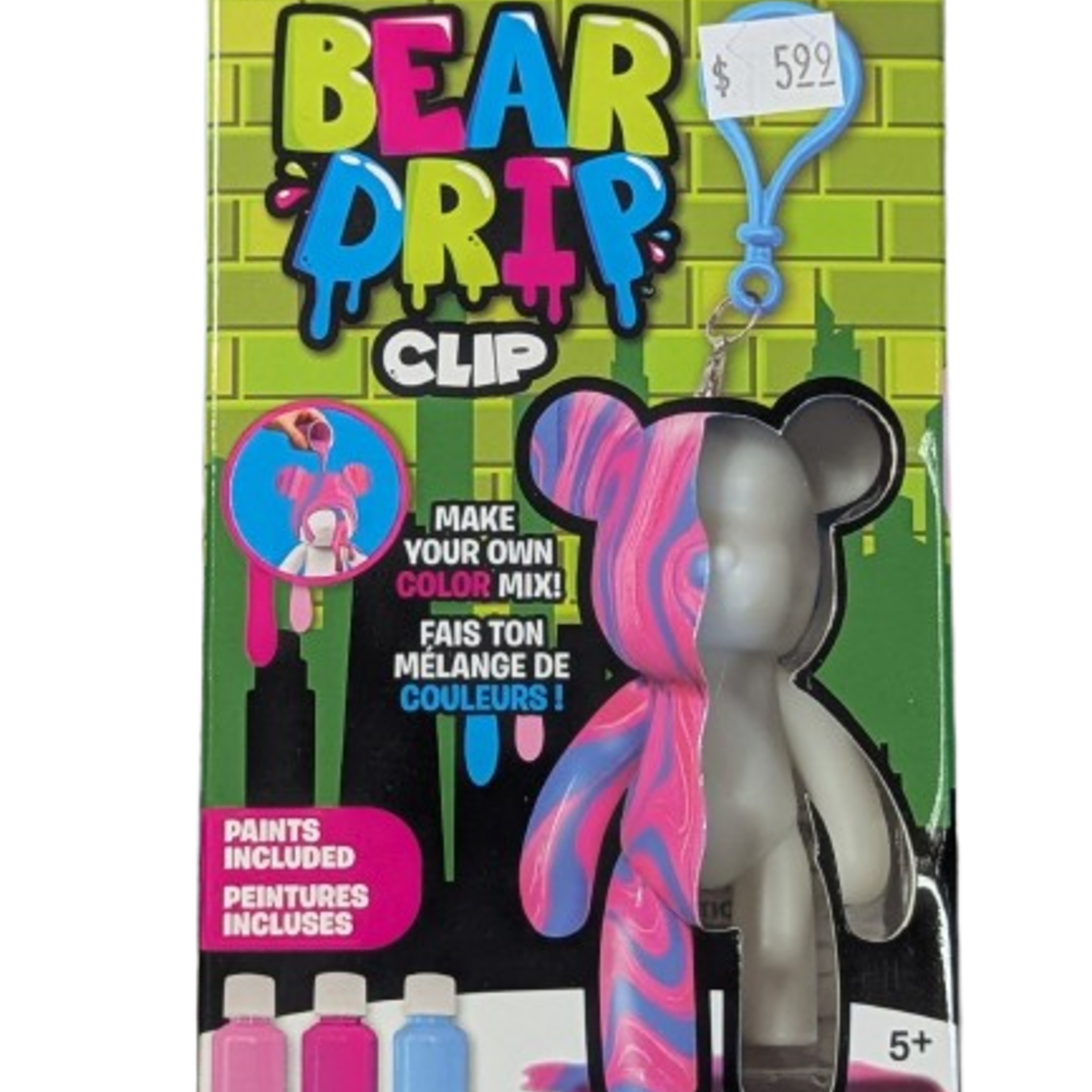 Ricochet Bear Drip avec clip