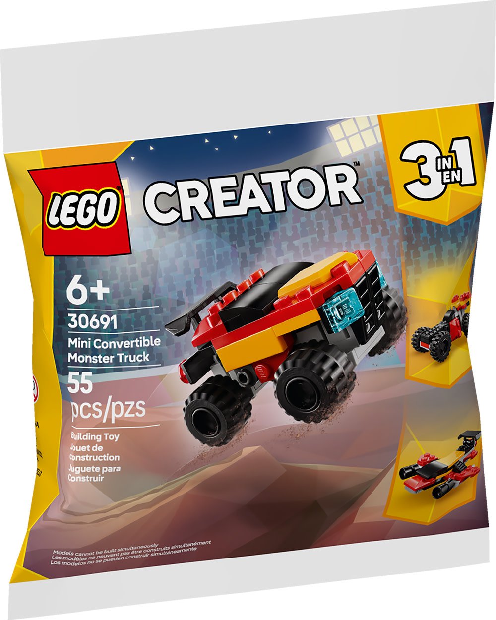 Lego Lego 30691 Creator Polybag - Camion monstre transformable 3 en 1