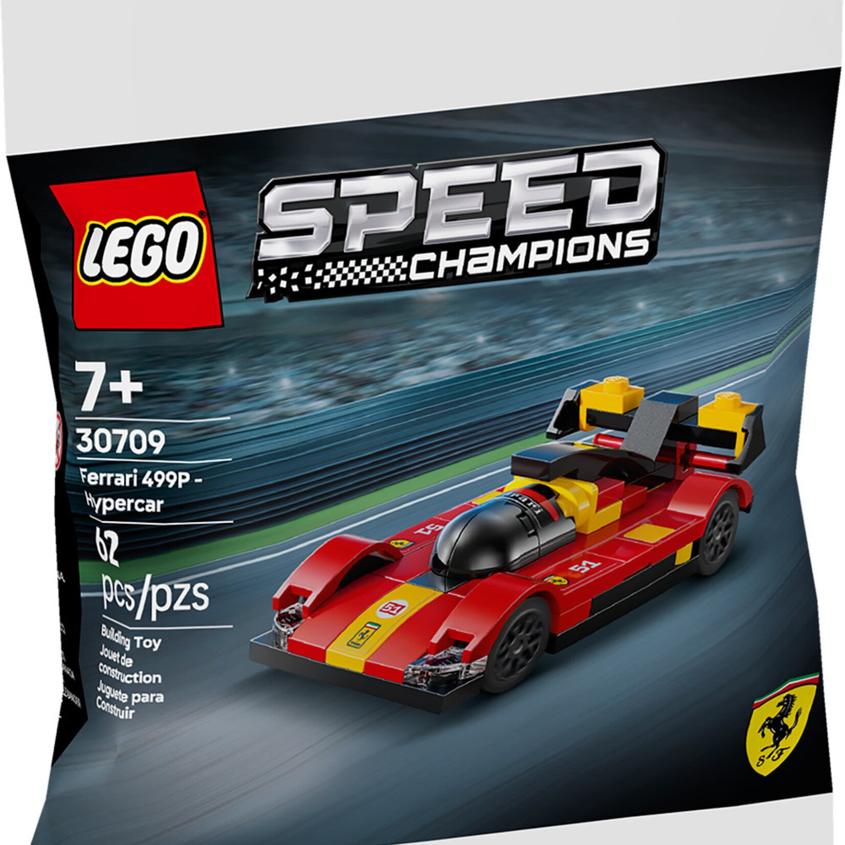 Lego Lego 30709 Speed Champions Polybag - L’hypervoiture Ferrari 499P