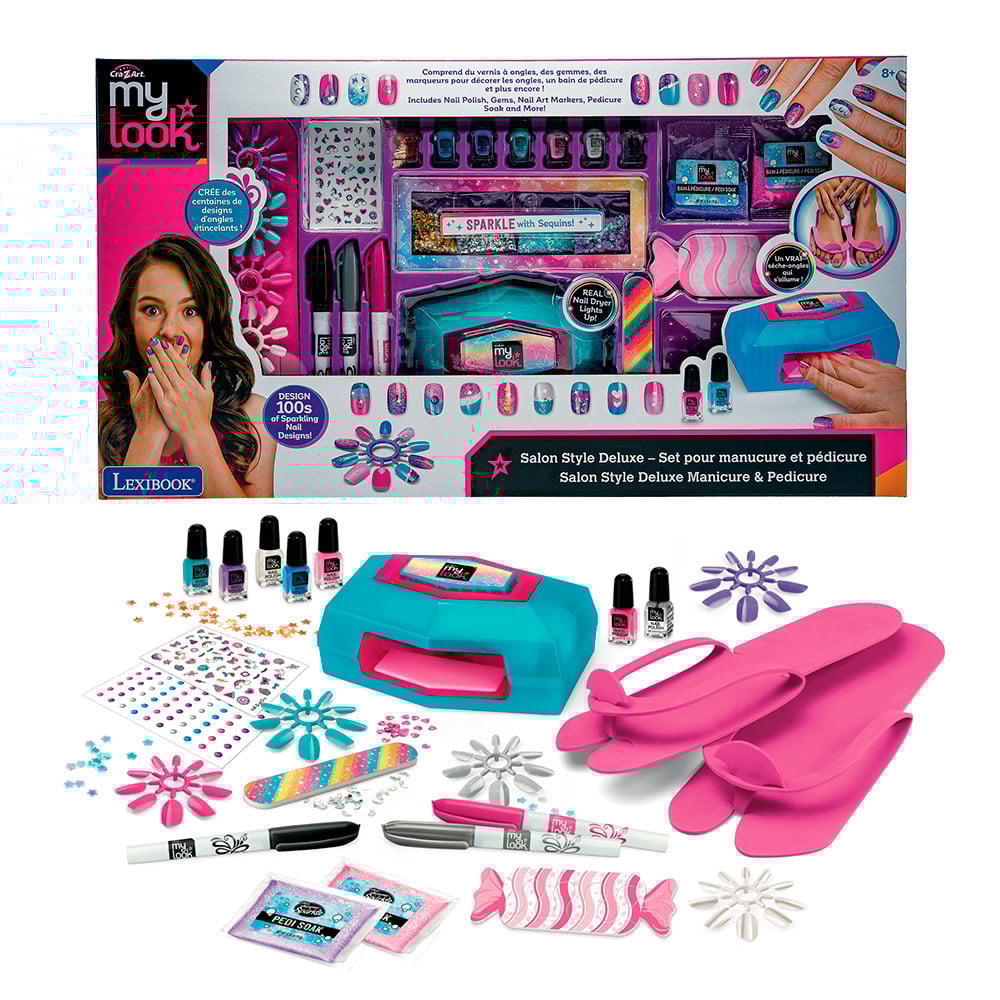 Cra-Z-Art Cra-Z-art - Salon Style Dix - Set pour manucure & pédicure