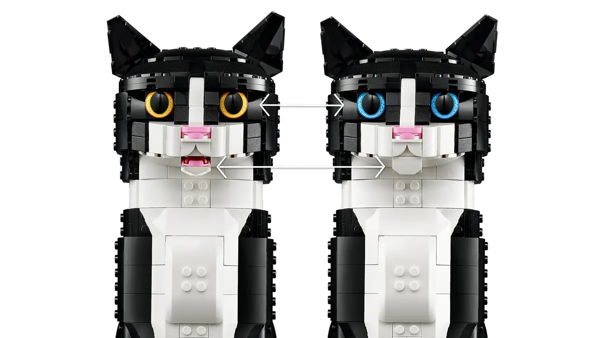 Lego Lego 21349 Icons - Tuxedo Cat
