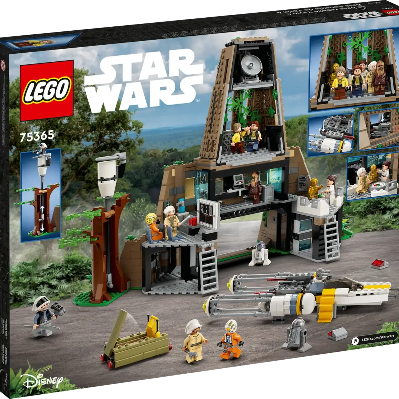 Lego *****Lego 75365 Star Wars - La Base Rebelle Yavin 4