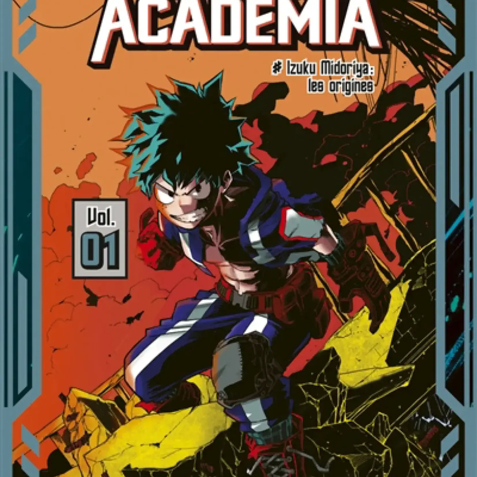 Ki-oon Manga - My Hero Academia Tome 01 (Collector Bleu)