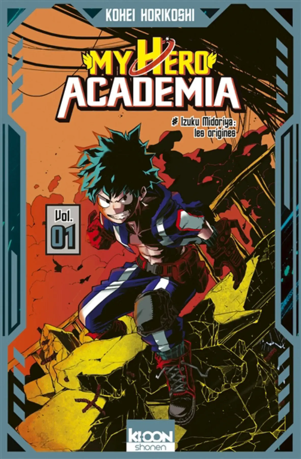 Ki-oon Manga - My Hero Academia Tome 01 (Collector Bleu)