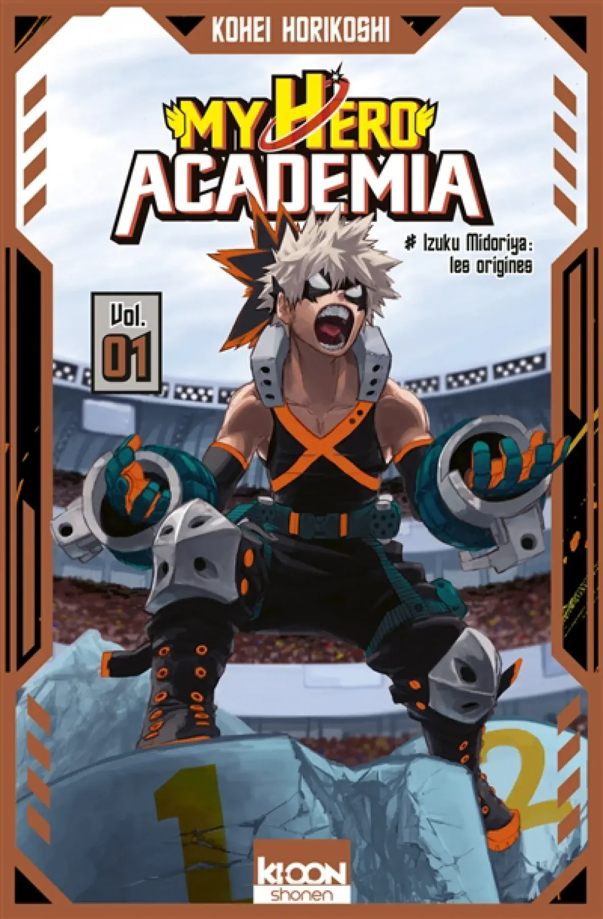Ki-oon Manga - My Hero Academia Tome 01 (Collector Orange)