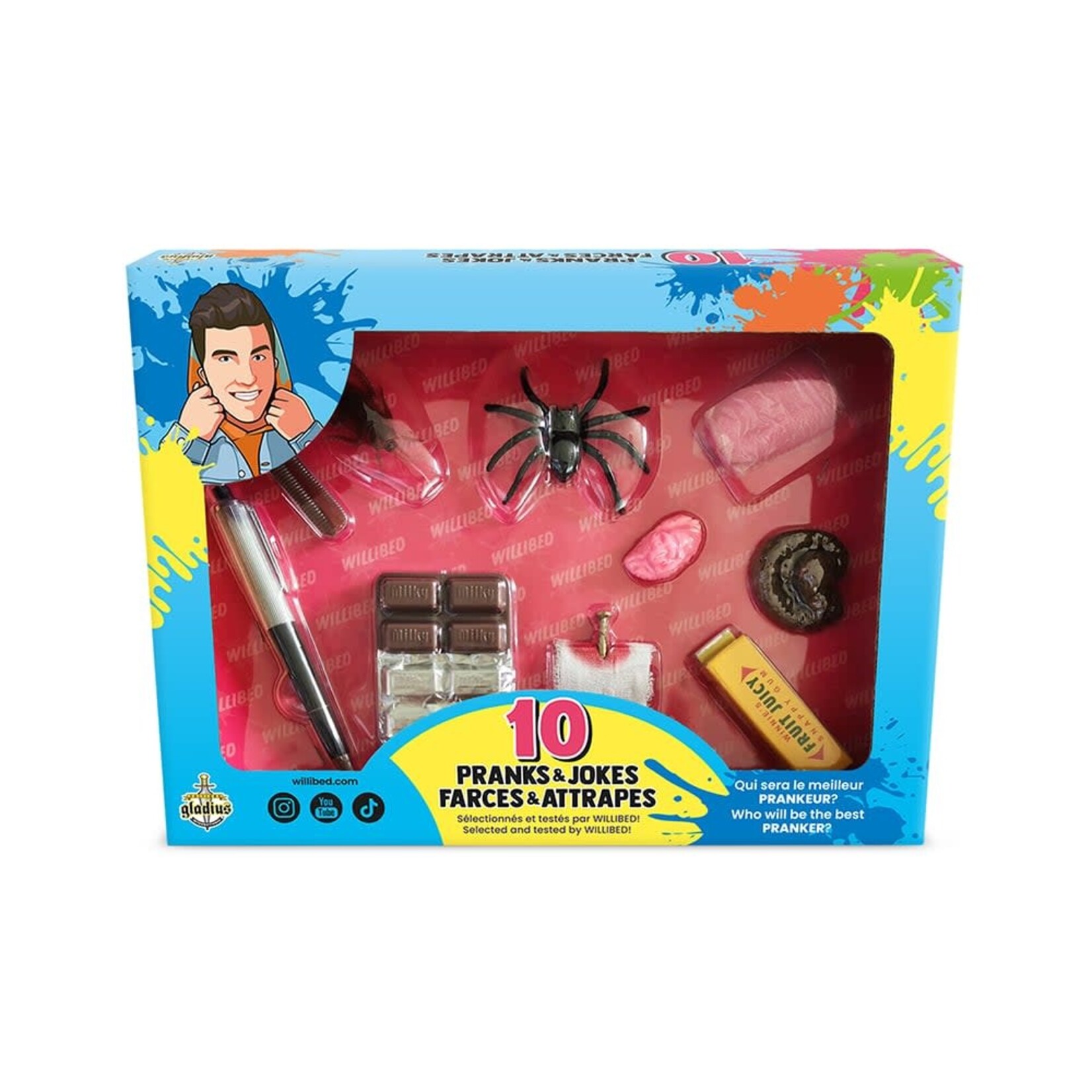 Gladius Willibed - Ensemble de 10 Farce et attrapes