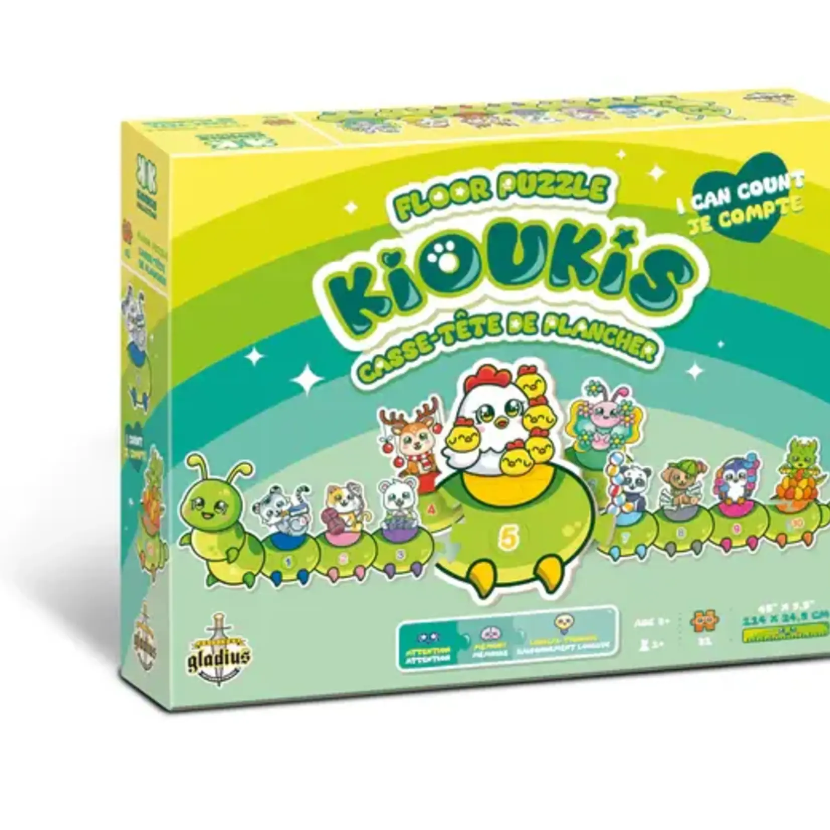 Gladius Gladius 31 - Kioukis Casse-tête de plancher - Je Compte