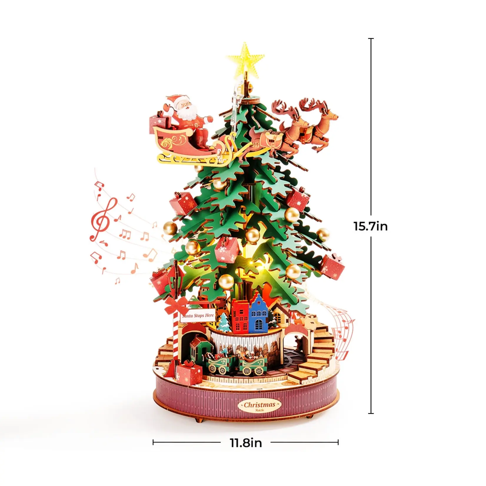 Robotime Rolife - Music Dreamer - Christmas Melody Tree