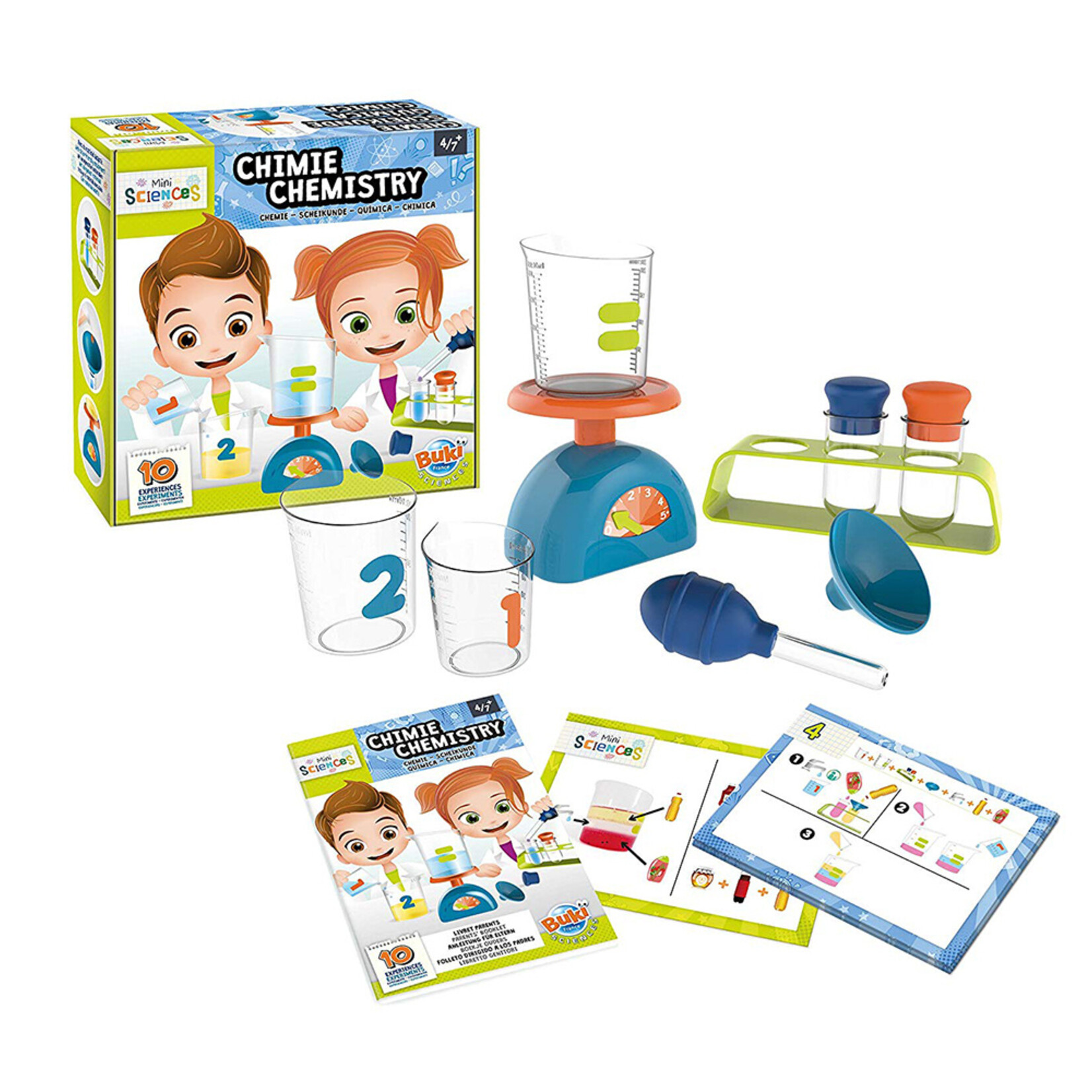 Buki Buki - Mini Sciences - Chimie 10 Expériences