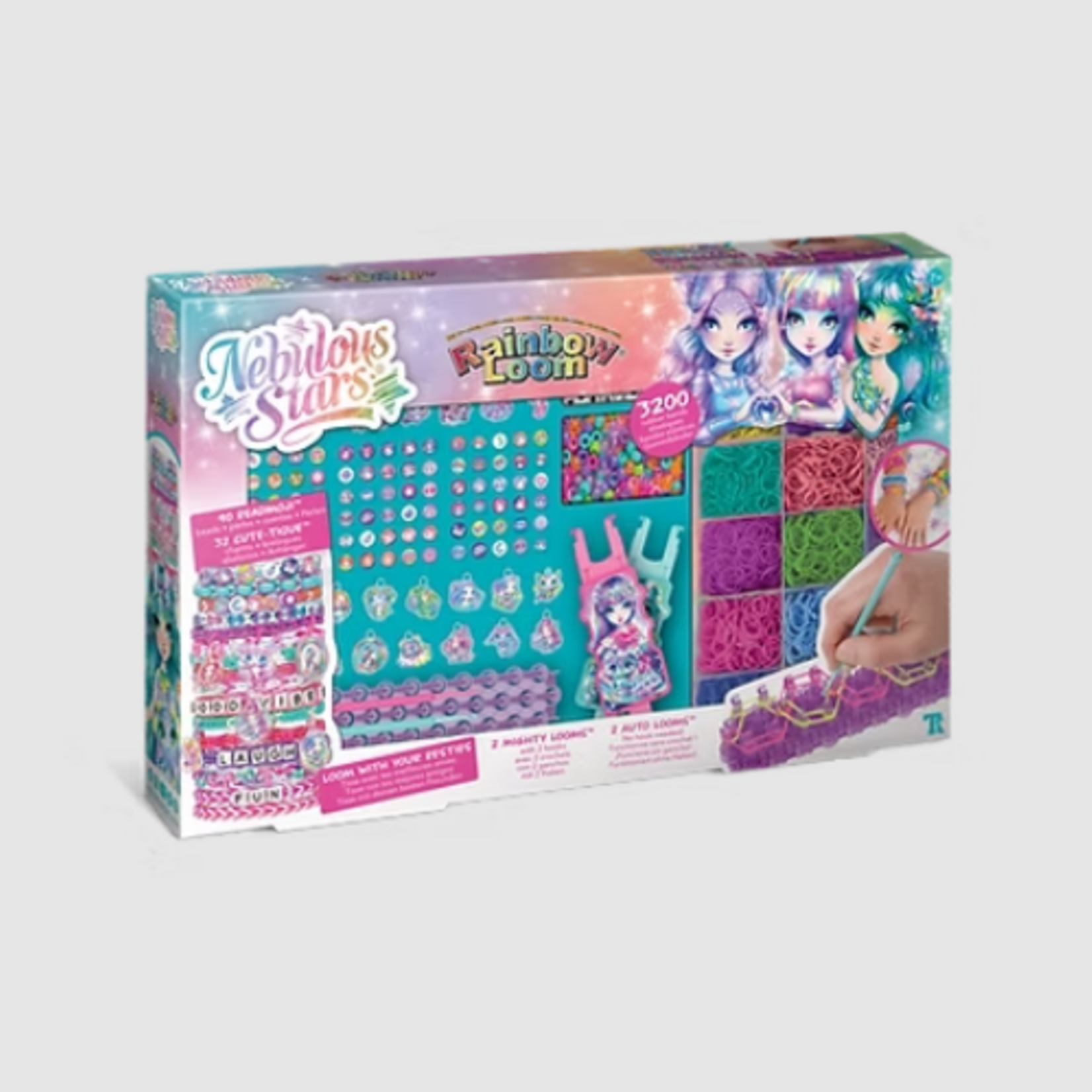 Nebulous Stars Nebulous Stars Rainbow Loom  Amitié éternelle 3200 élastiques