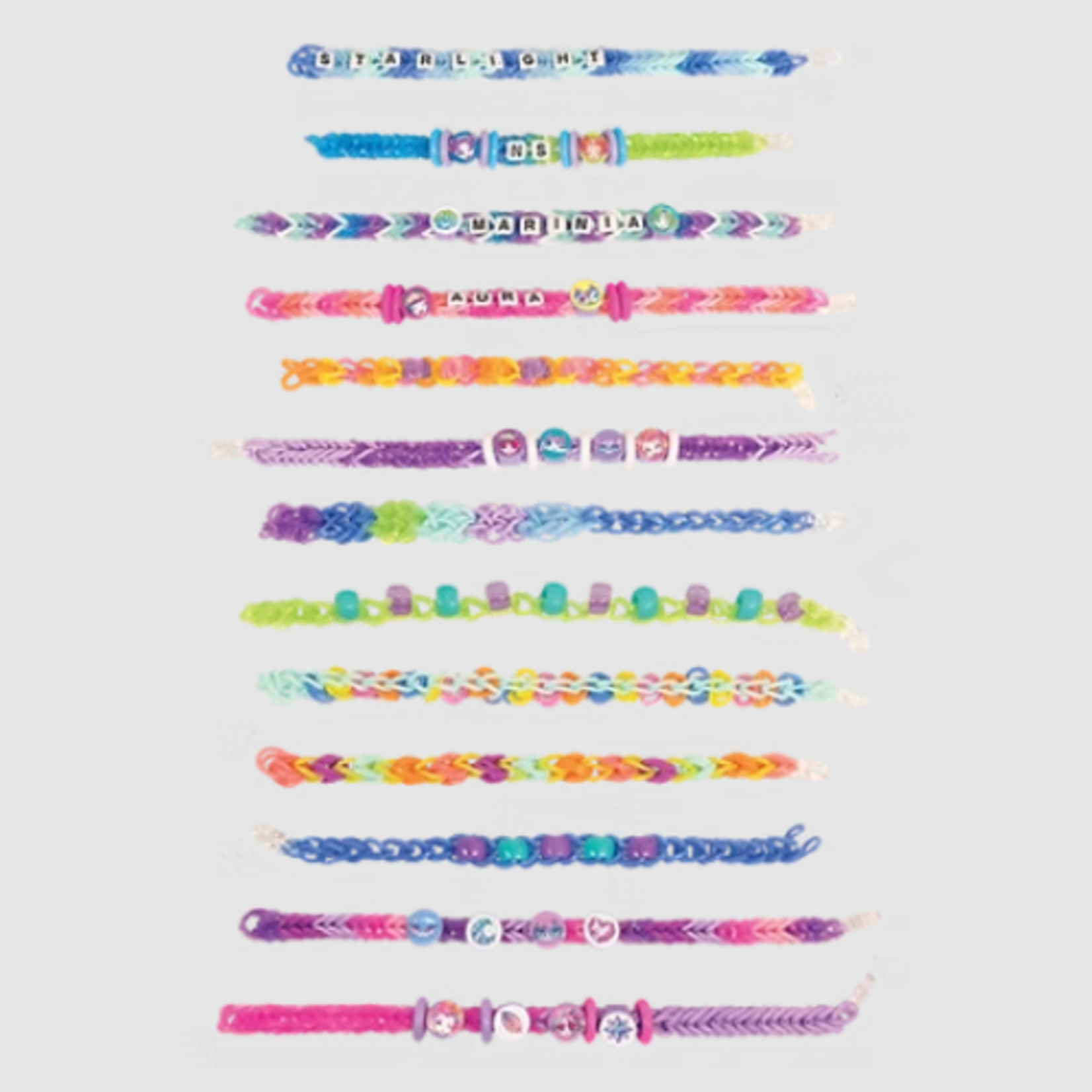 Nebulous Stars Nebulous Stars Rainbow Loom  Amitié éternelle 3200 élastiques