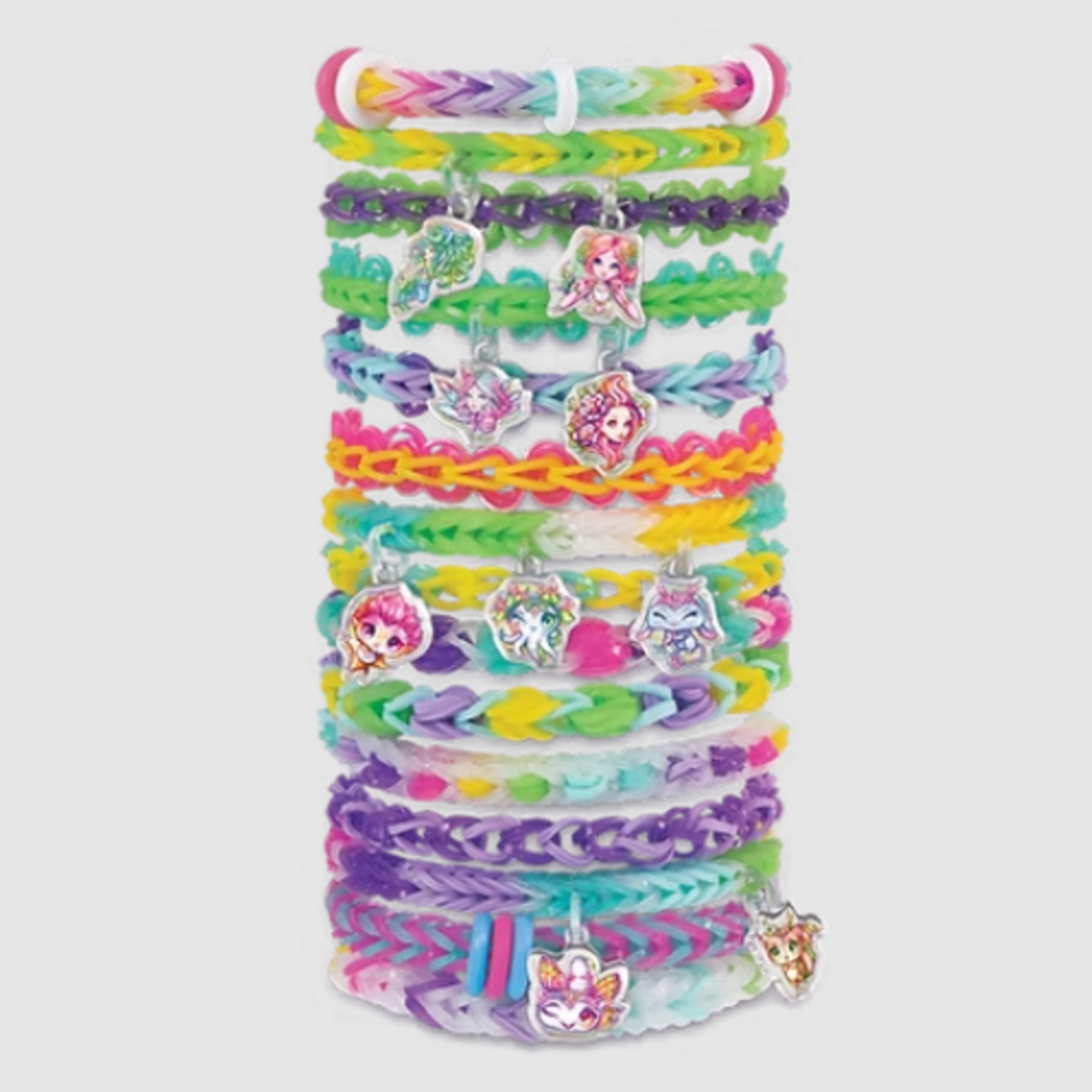 Nebulous Stars Nebulous Stars Rainbow Loom ens. breloques 1600 élastiques