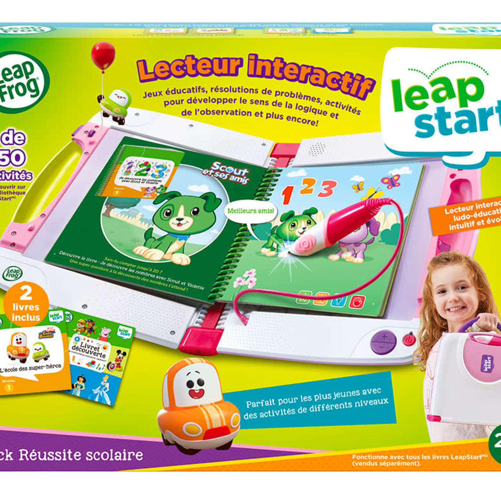 LeapFrog LeapFrog Lecteur interactif Rose leap start