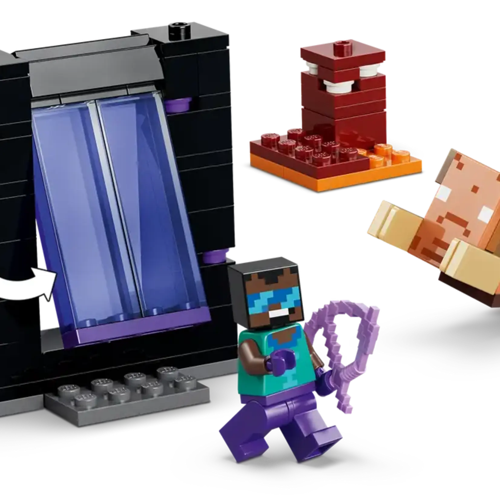 Lego Lego 21584 Minecraft - Le portail vers le Nether et l'End