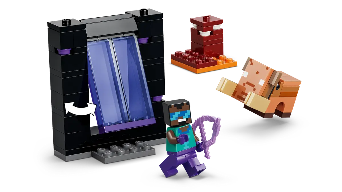 Lego Lego 21584 Minecraft - Le portail vers le Nether et l'End