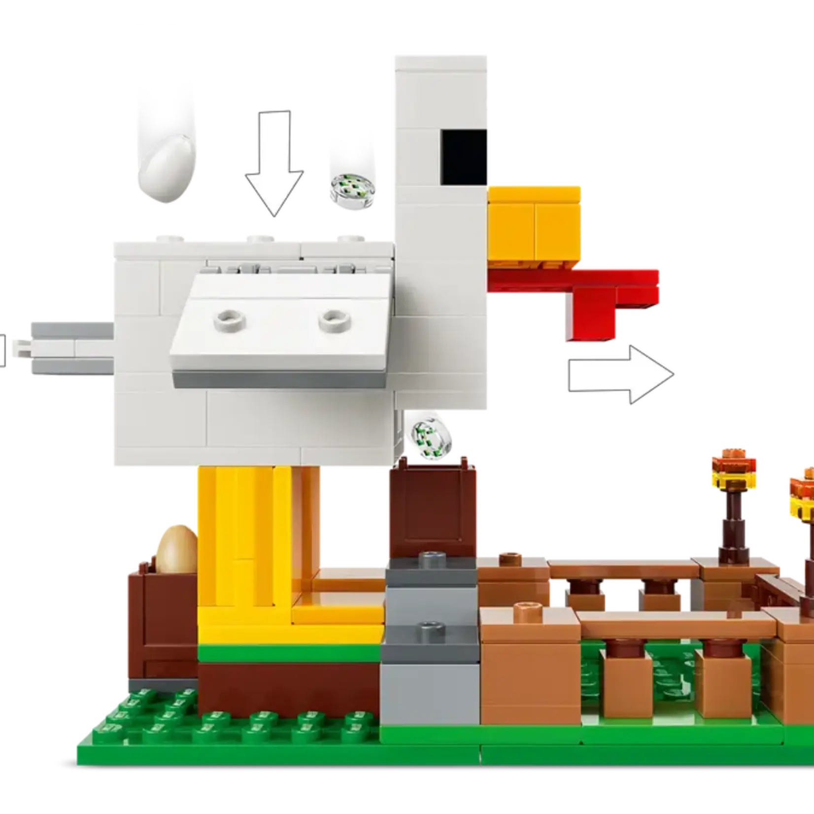 Lego Lego 21585 Minecraft - La ferme-poule