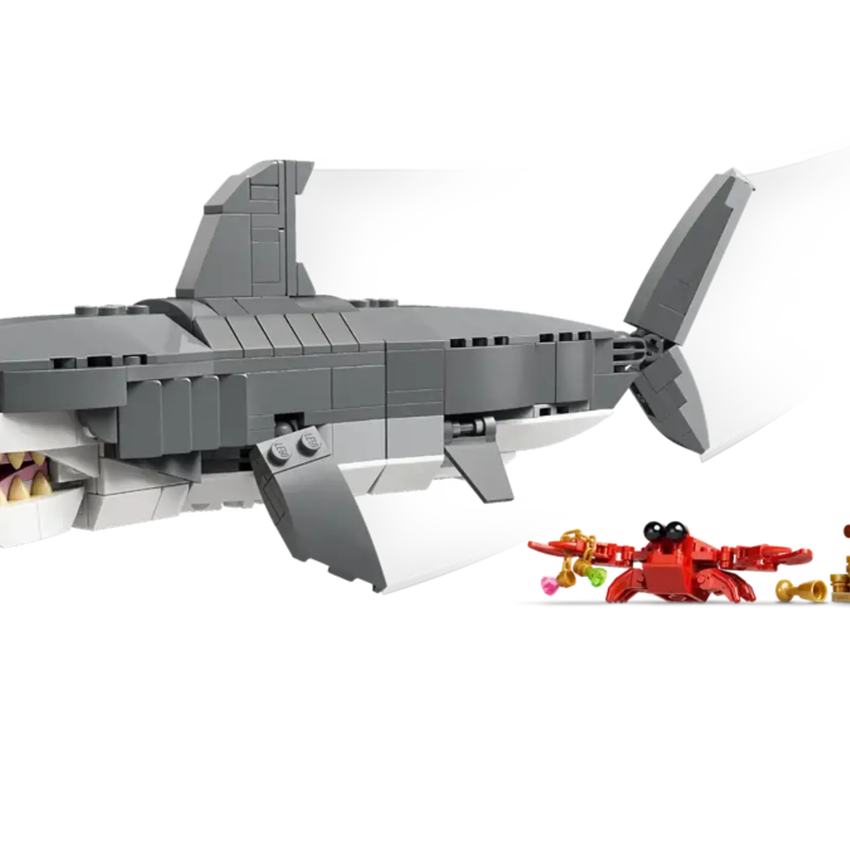 Lego Lego 31381 Creator - Le requin féroce et le coffre au trésor