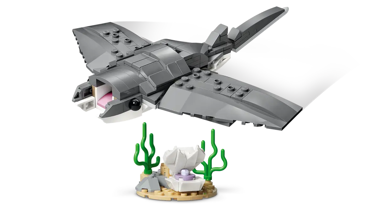 Lego Lego 31381 Creator - Le requin féroce et le coffre au trésor