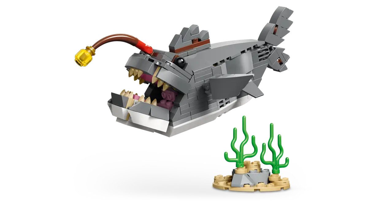 Lego Lego 31381 Creator - Le requin féroce et le coffre au trésor