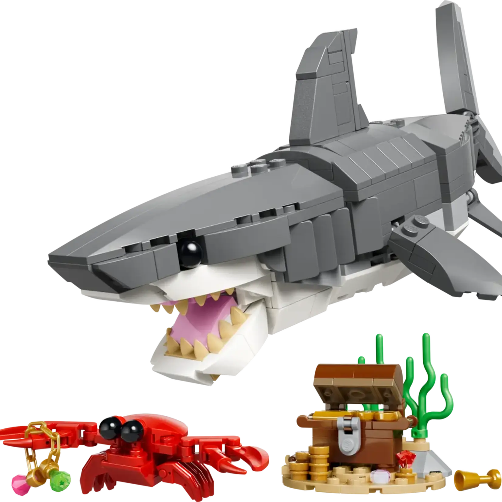 Lego Lego 31381 Creator - Le requin féroce et le coffre au trésor