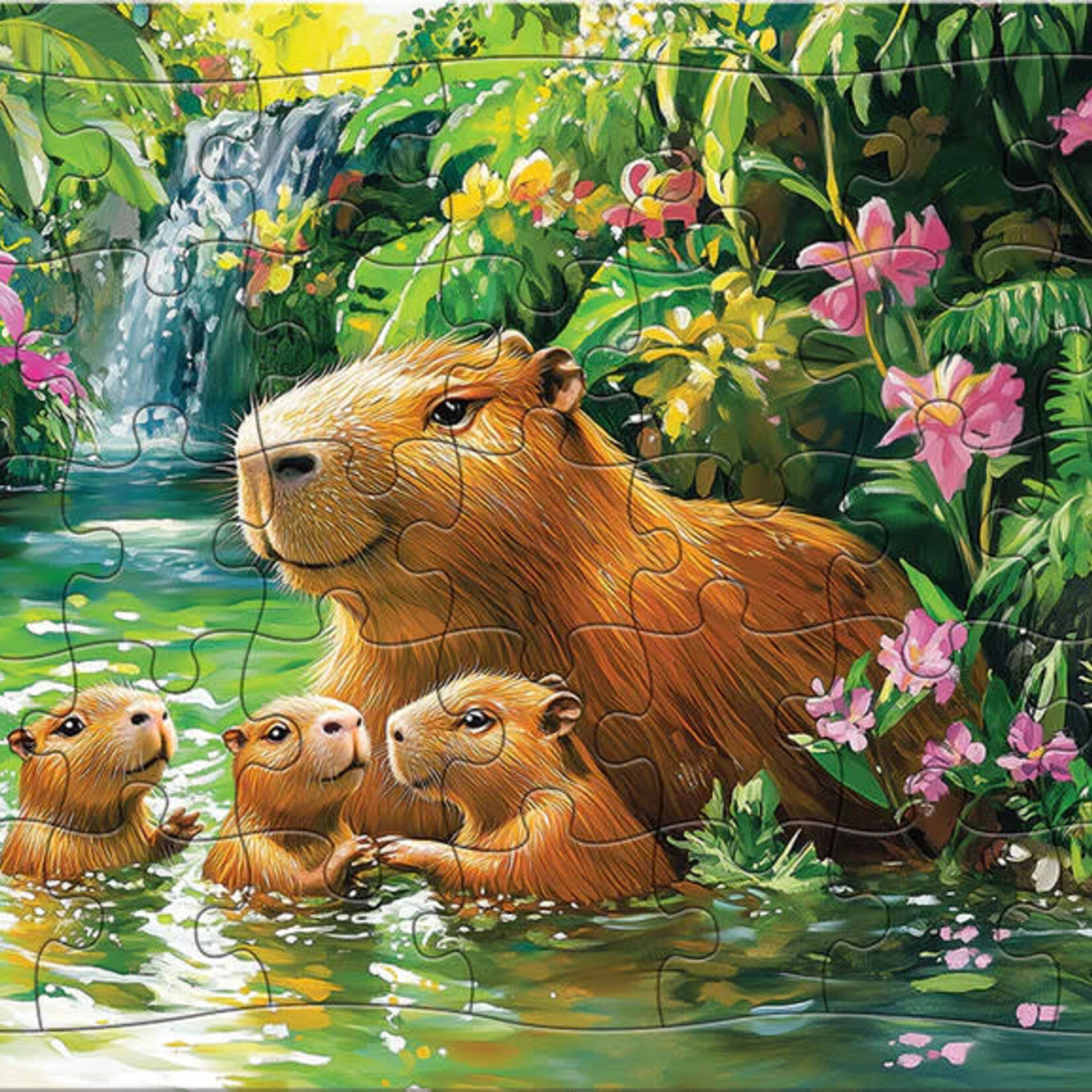 Cobble Hill Cobble Hill 35 - Capybaras (tray)
