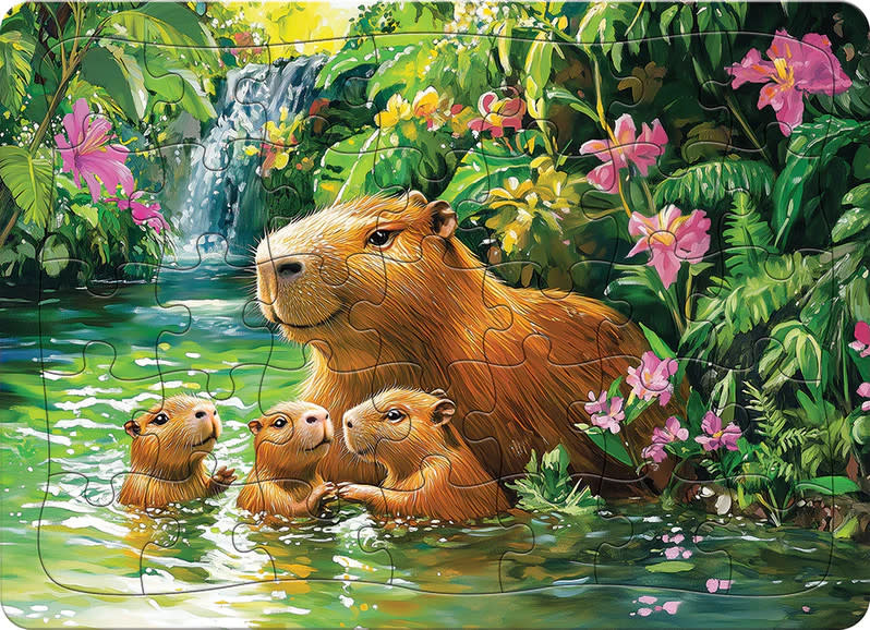 Cobble Hill Cobble Hill 35 - Capybaras (tray)