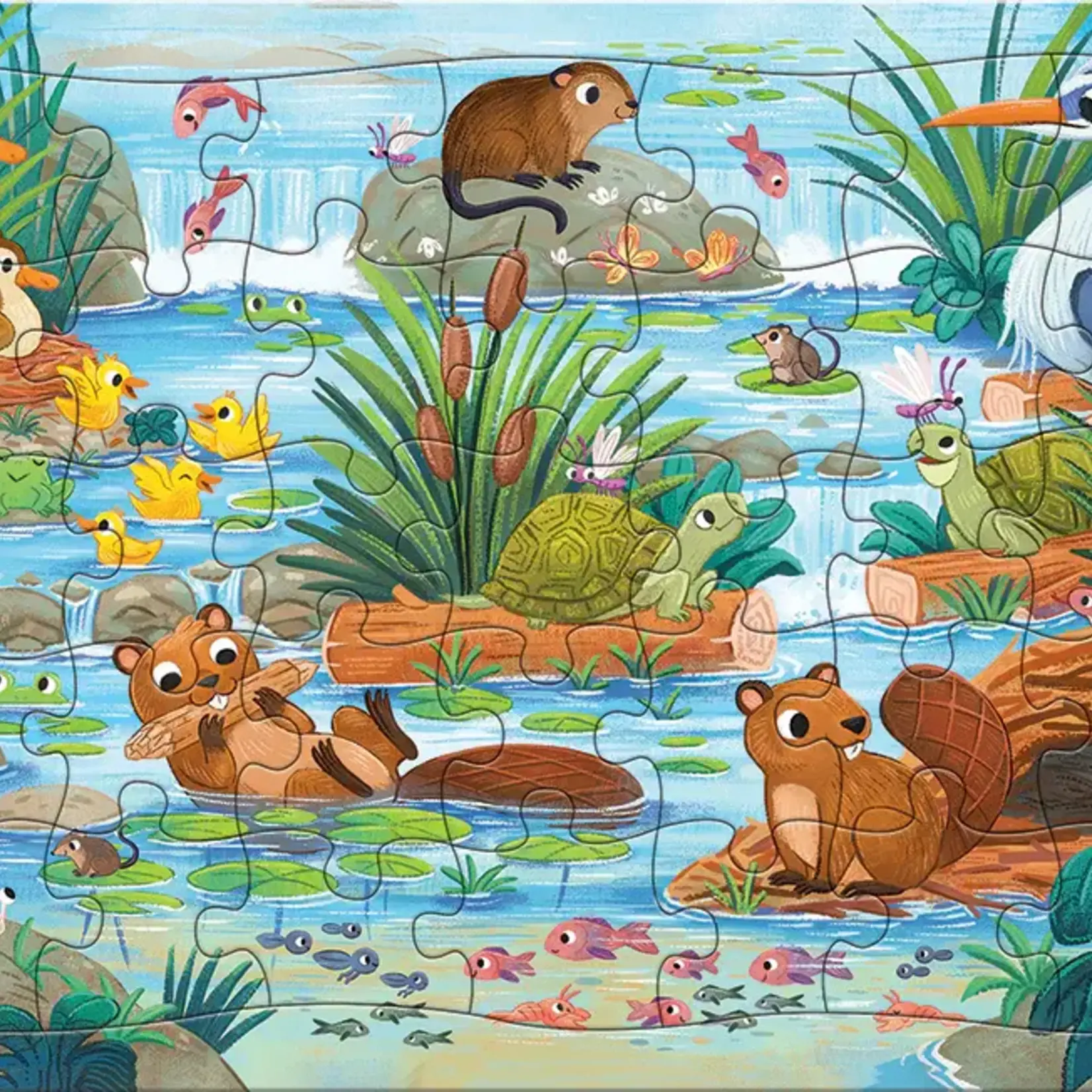 Cobble Hill Cobble Hill 35 - Pond Scene (tray)